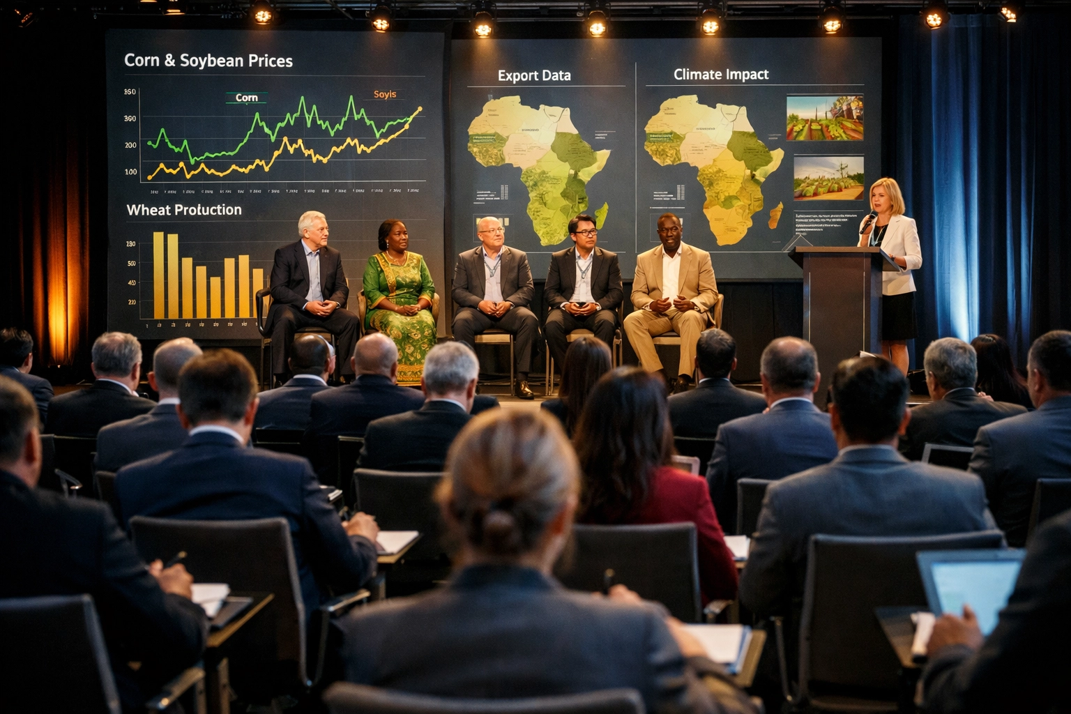 Agriculture Seminars 2026 Africa panel discussion at International Commodity Summit conference