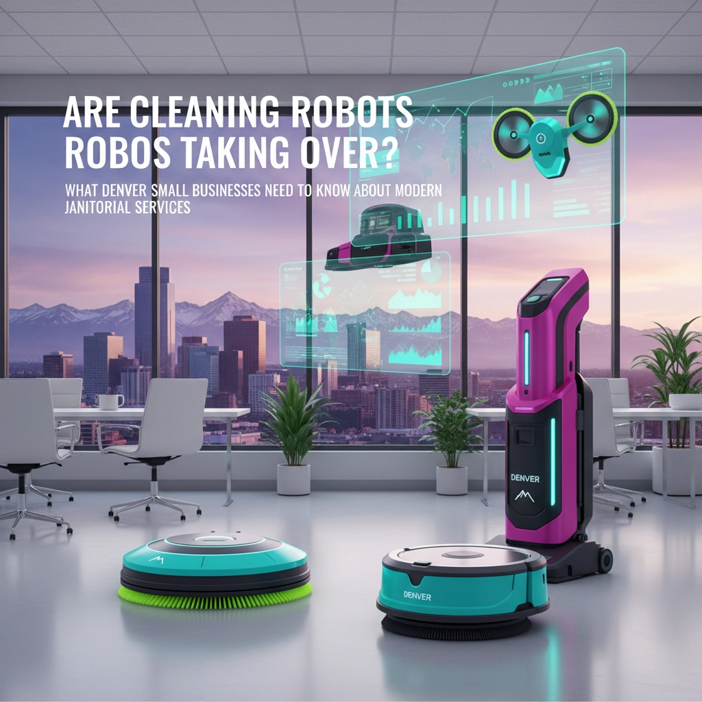 Are Cleaning Robots Taking Over? What Denver Small Businesses Need to Know About Modern Janitorial Services