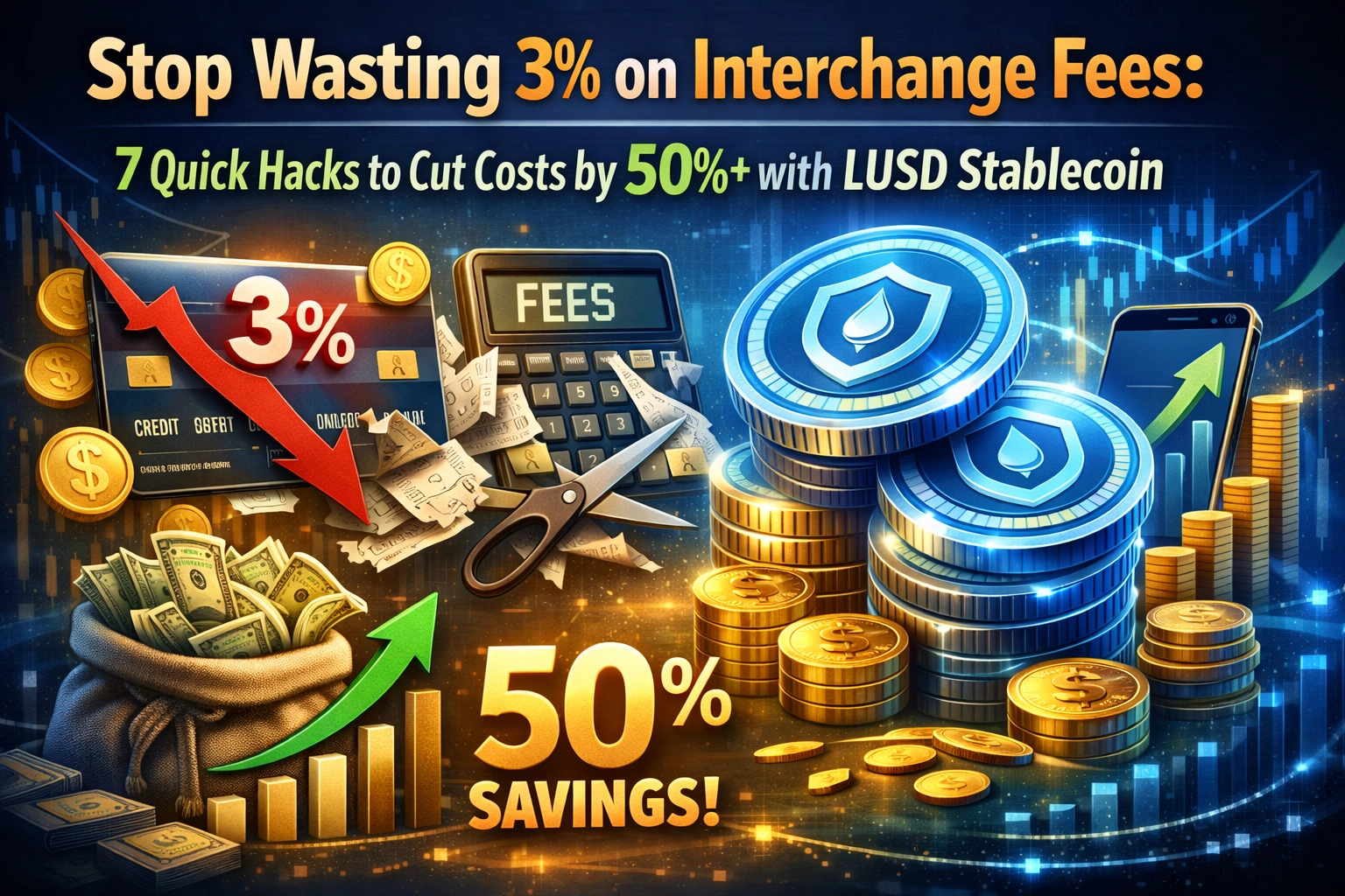 [HERO] Stop Wasting 3% on Interchange Fees: 7 Quick Hacks to Cut Costs by 50%+ with LUSD Stablecoin