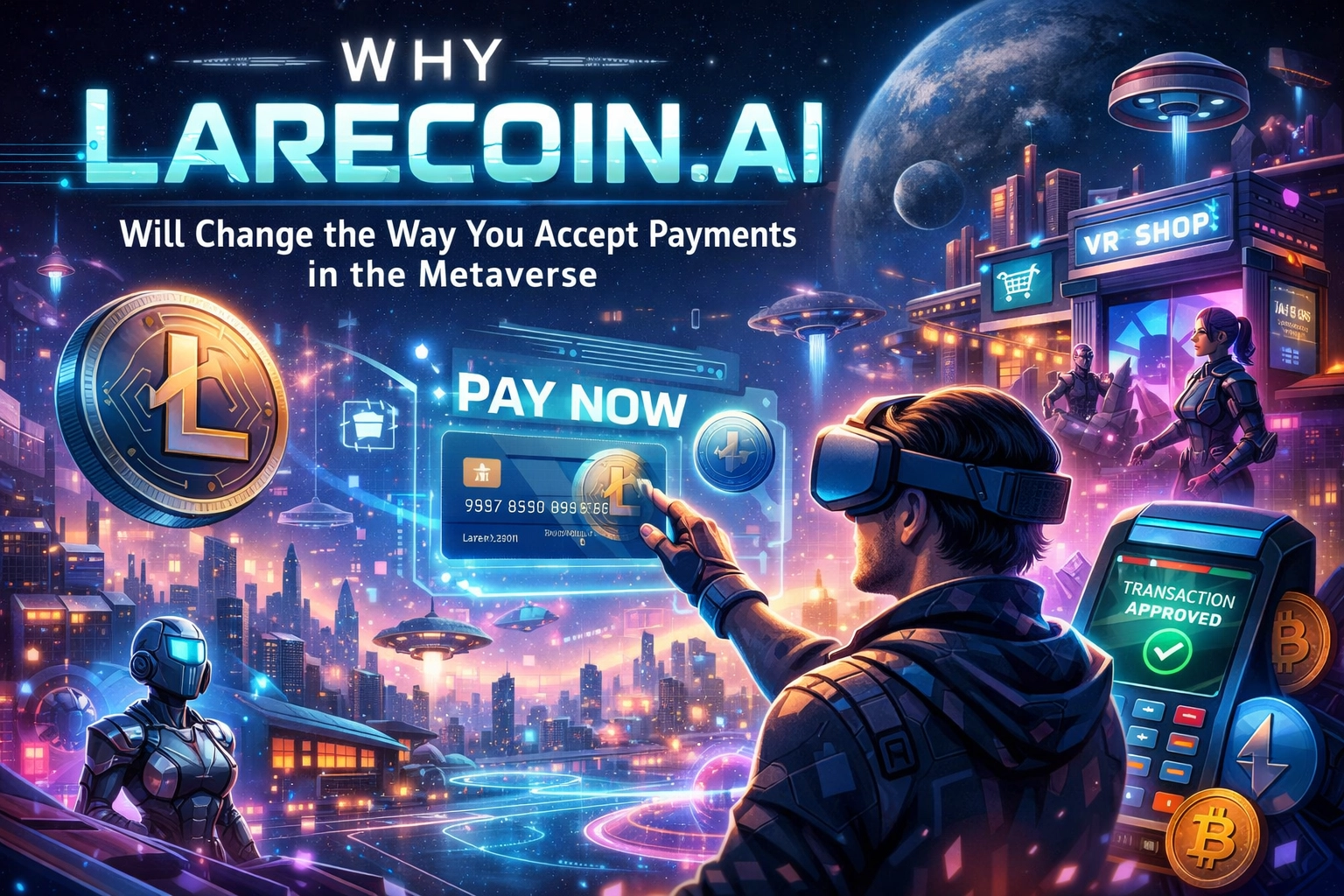 [HERO] Why Larecoin.ai Will Change the Way You Accept Payments in the Metaverse