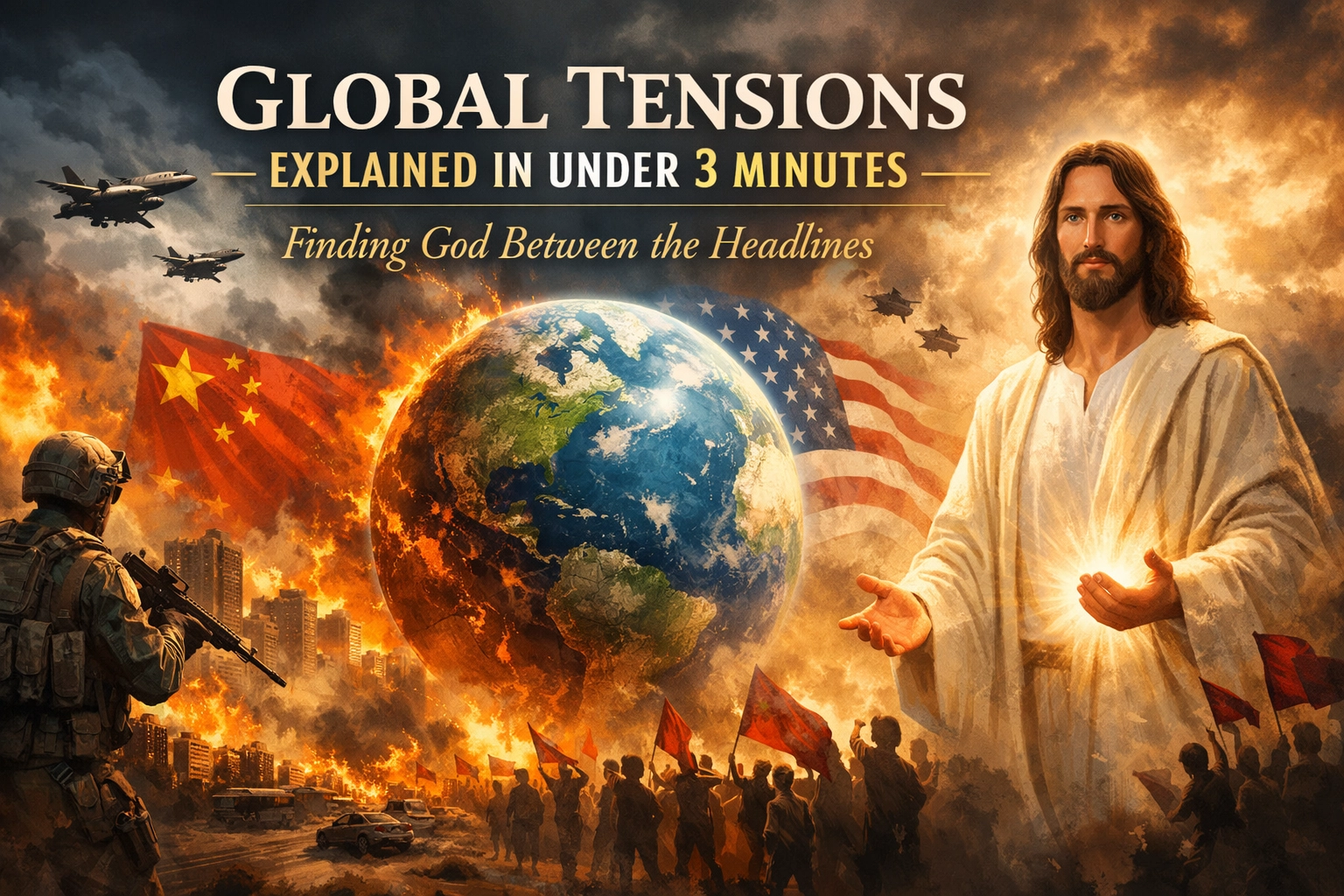 [HERO] Global Tensions Explained in Under 3 Minutes: Finding God Between the Headlines
