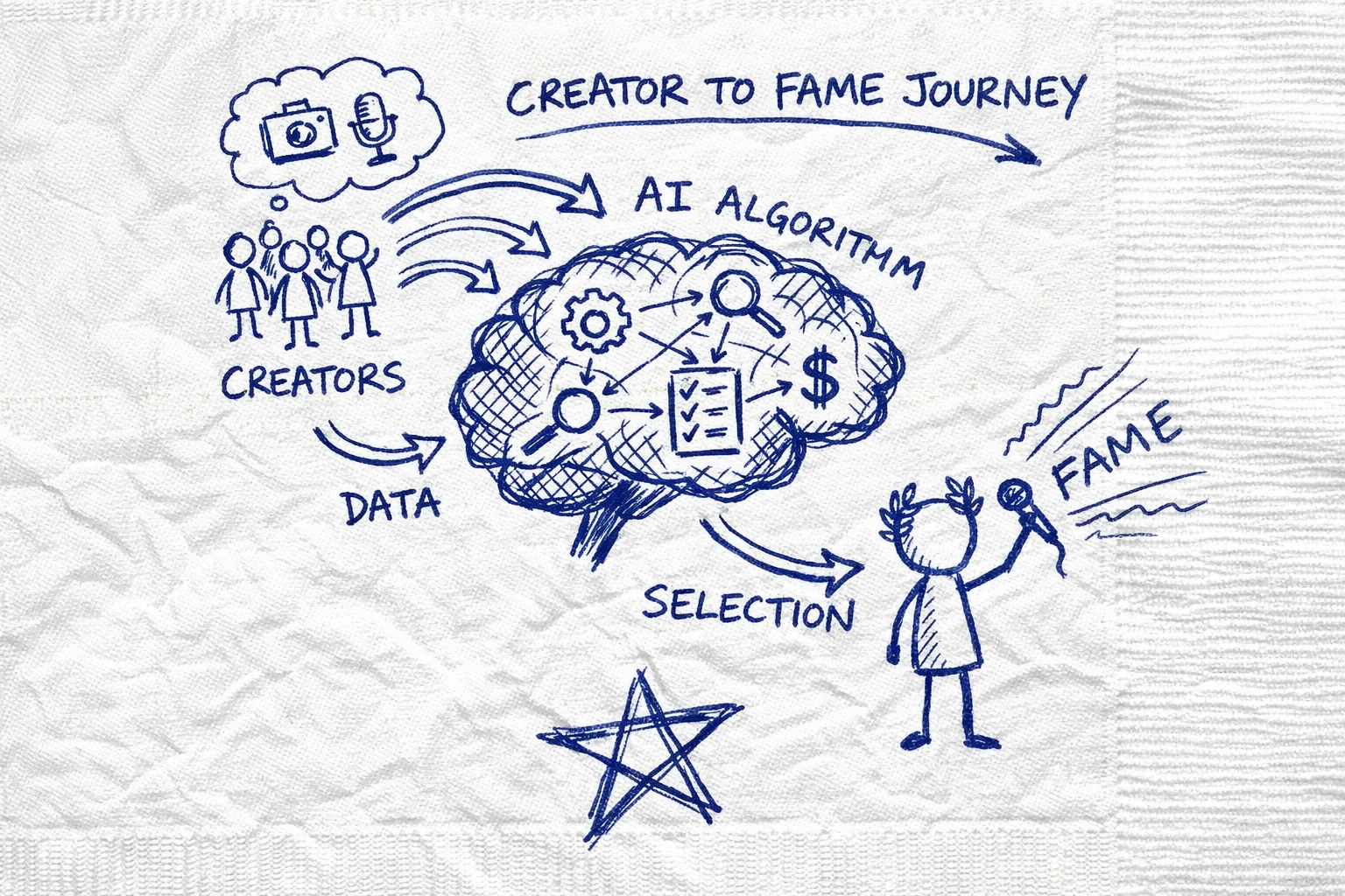 How AI Actually Picks Which Creators Get Famous