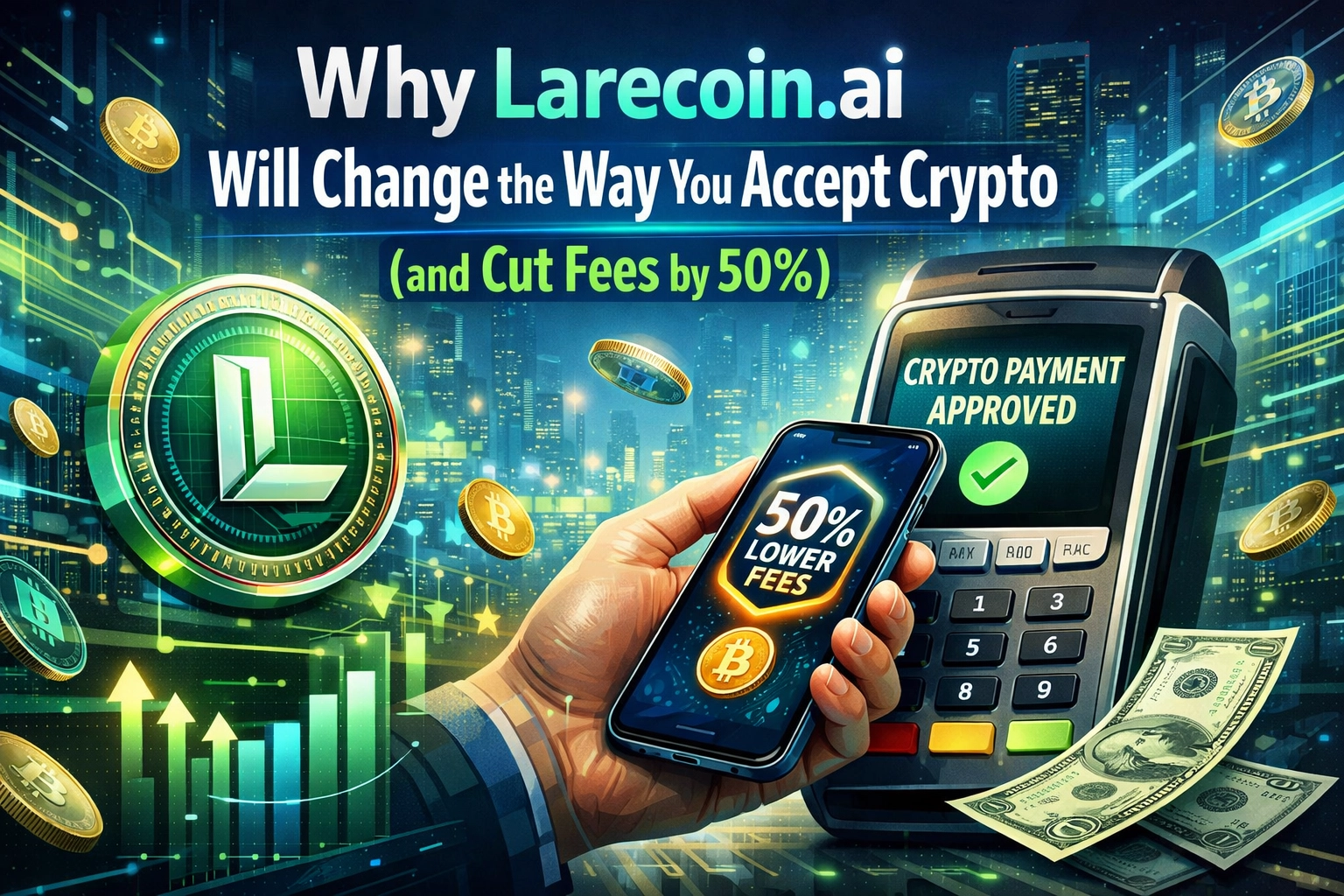 [HERO] Why Larecoin.ai Will Change the Way You Accept Crypto (and Cut Fees by 50%)