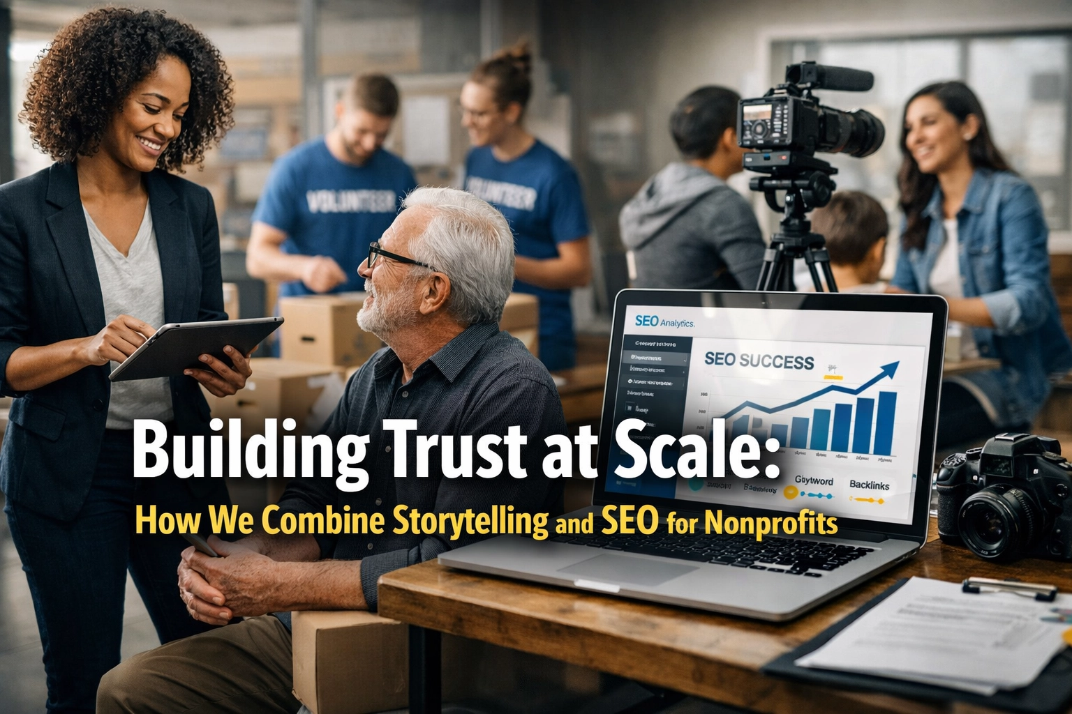 [HERO] Building Trust at Scale: How We Combine Storytelling and SEO for Nonprofits
