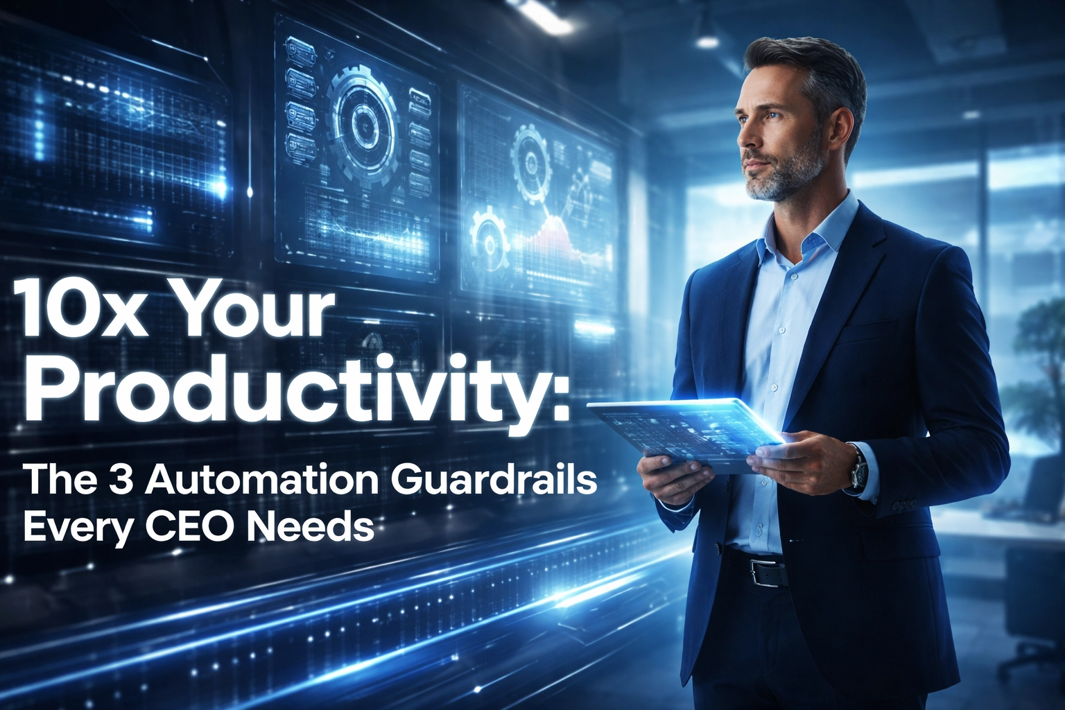 [HERO] 10x Your Productivity: The 3 Automation Guardrails Every CEO Needs