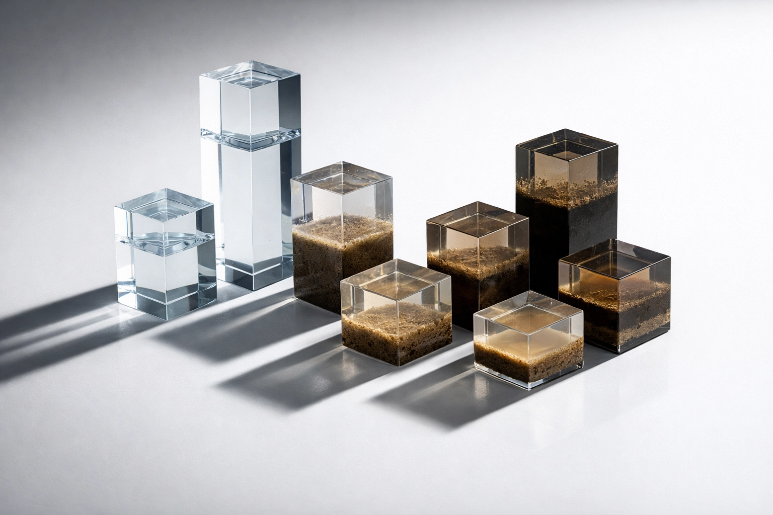 Data quality levels visualization showing clean versus poor data readiness for AI