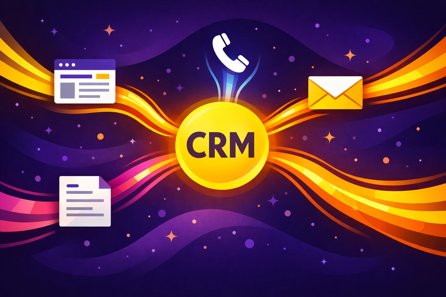 HubSpot CRM als zentraler Prozess-Hub mit vernetzten Datenquellen und intelligenter Integration