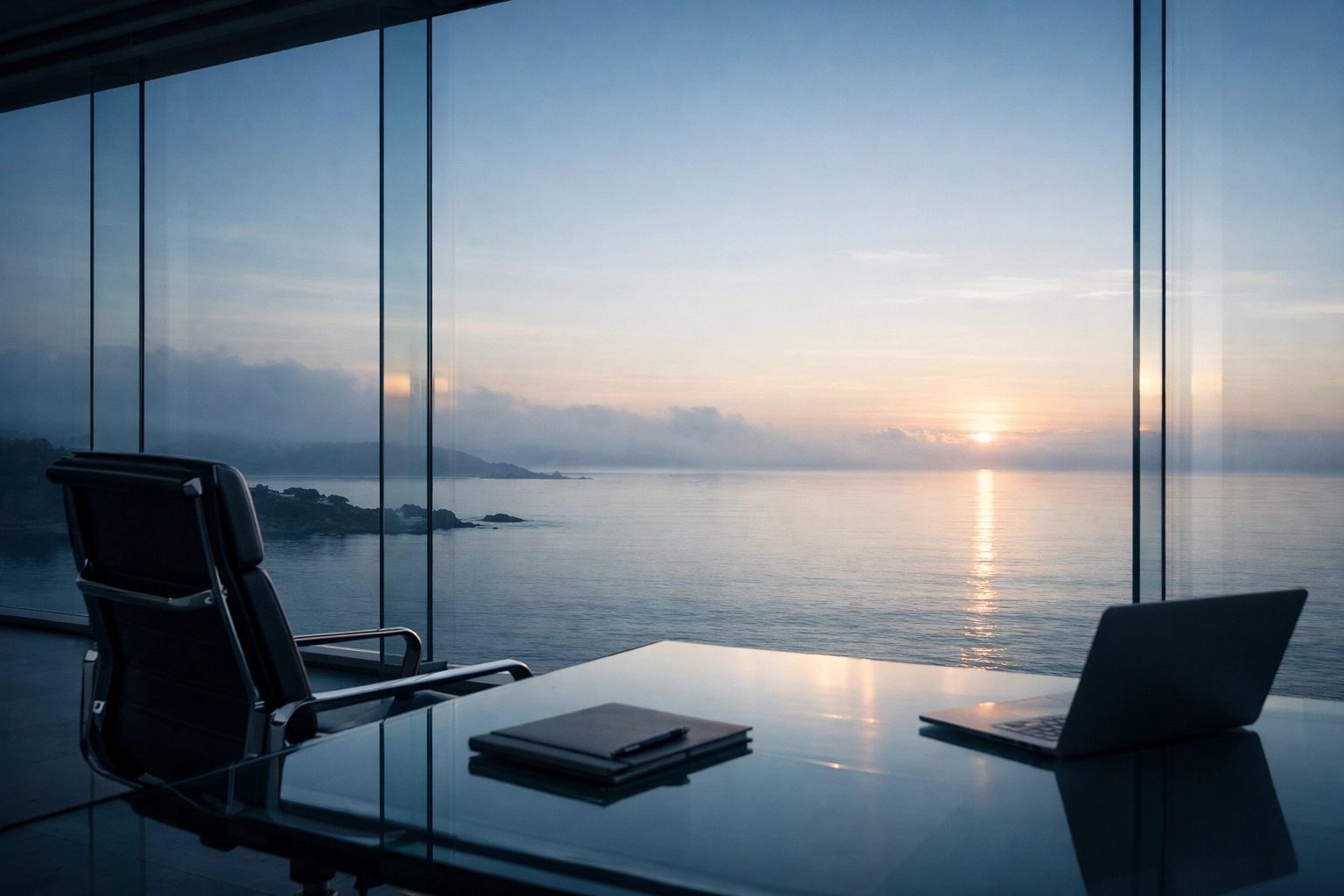 A calm coastal sunrise from a law office representing a fresh start after a DUI charge.