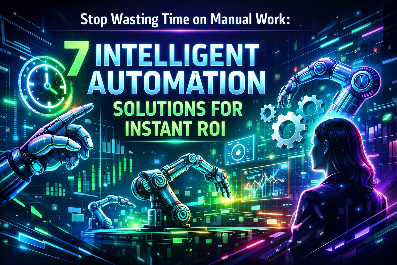 [HERO] Stop Wasting Time on Manual Work: 7 Intelligent Automation Solutions for Instant ROI