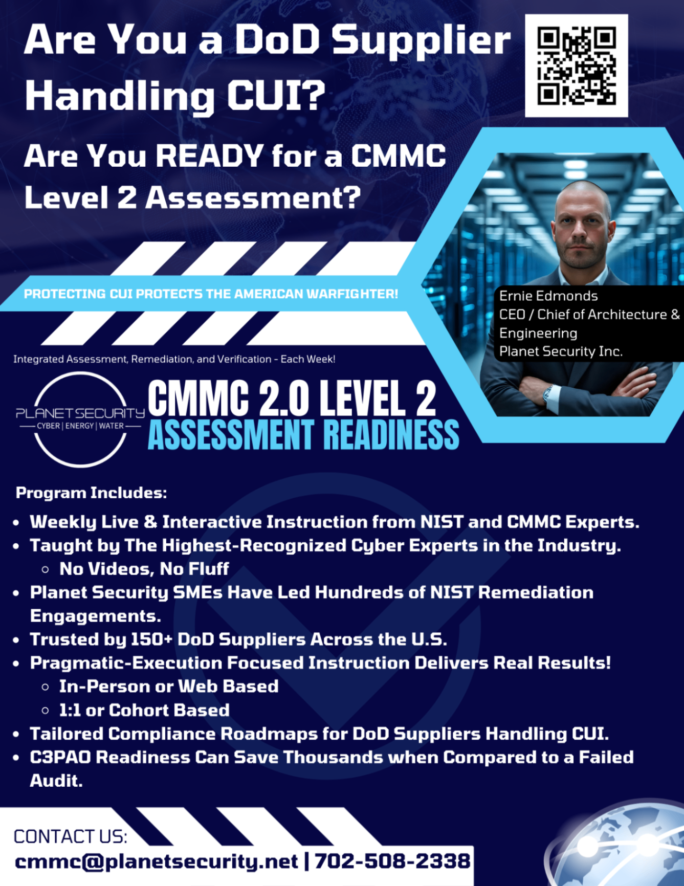 Planet Security CMMC 2.0 Level 2 Assessment Readiness