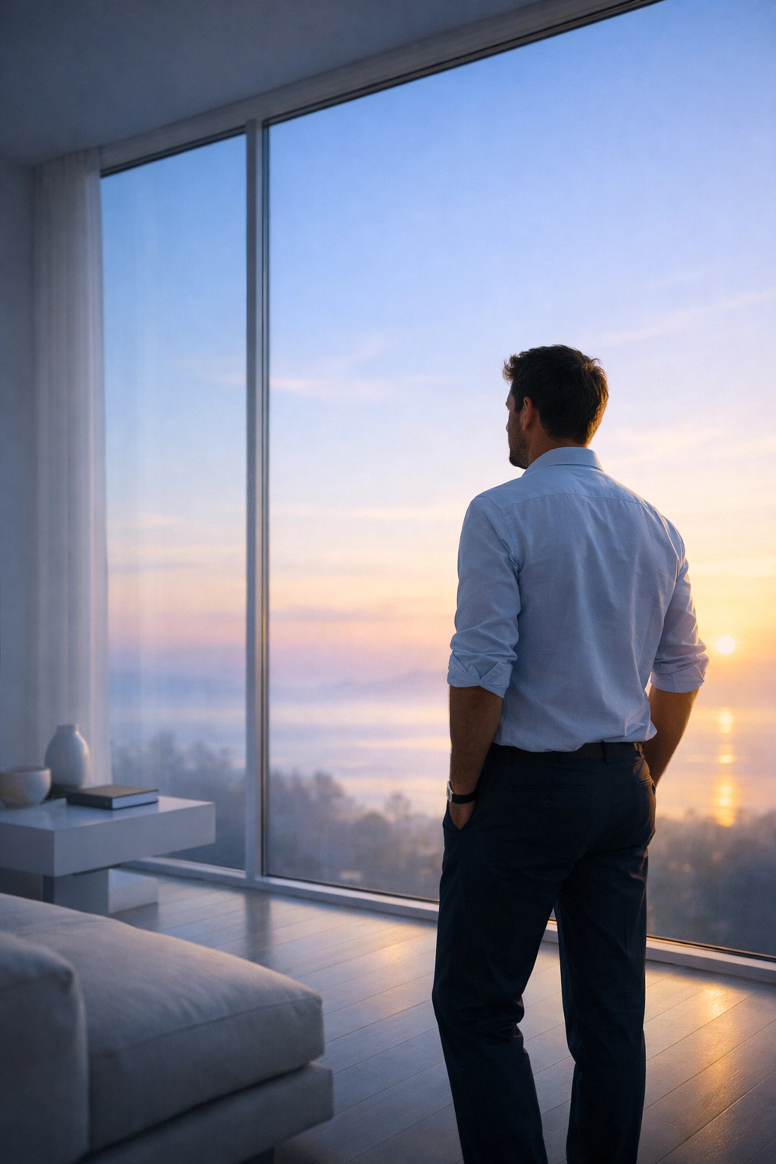 A man finding resilience and clarity through mental health support in GA.