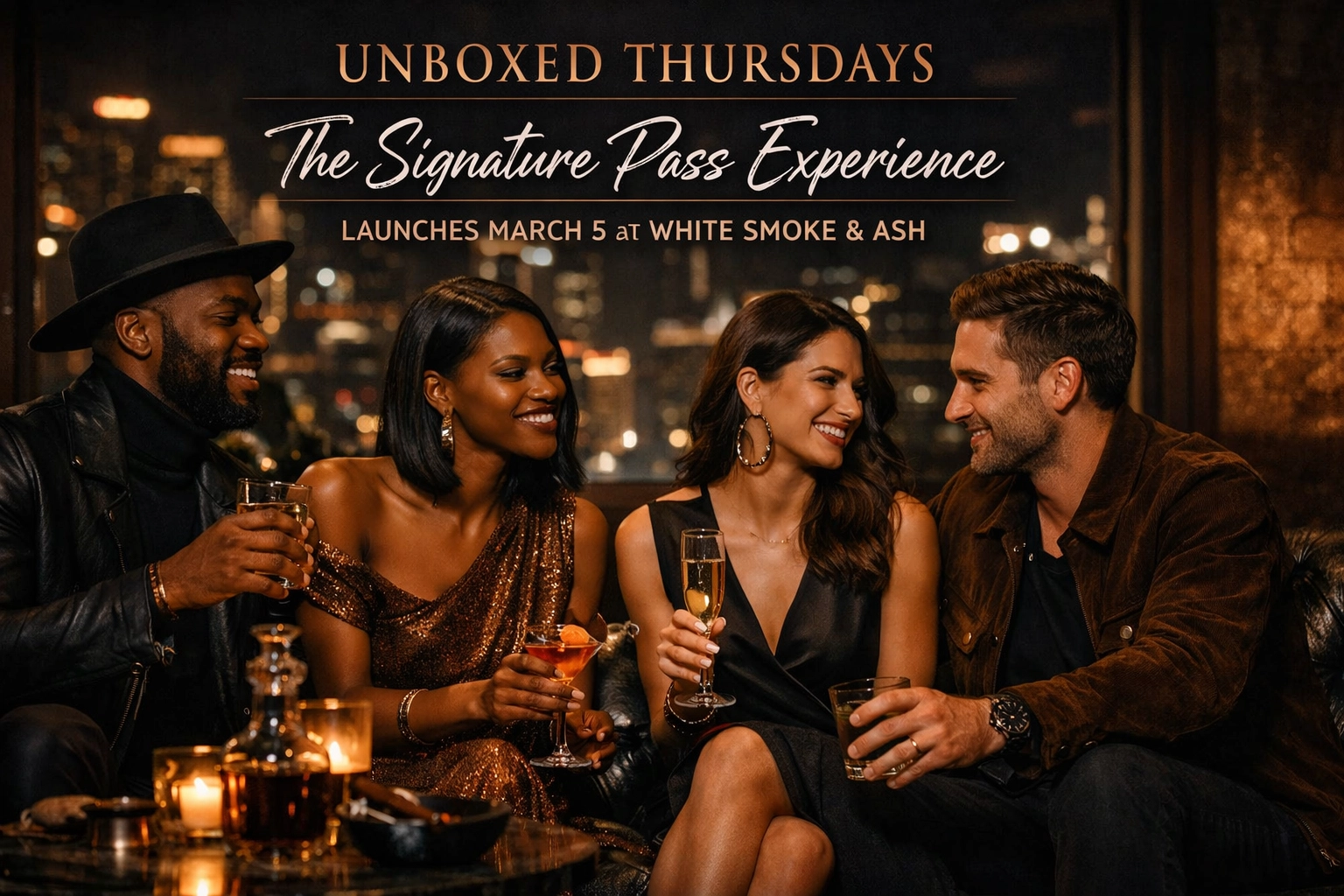 [HERO] Unboxed Thursdays: The Signature Pass Experience Launches March 5 at White Smoke & Ash