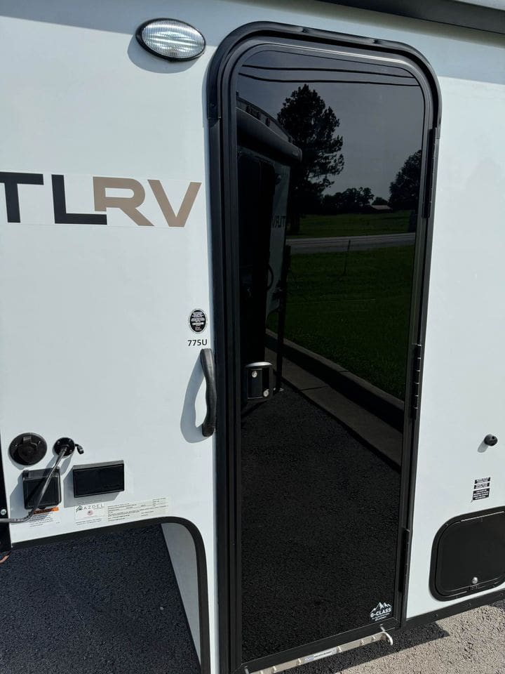 TLRV camper entry door