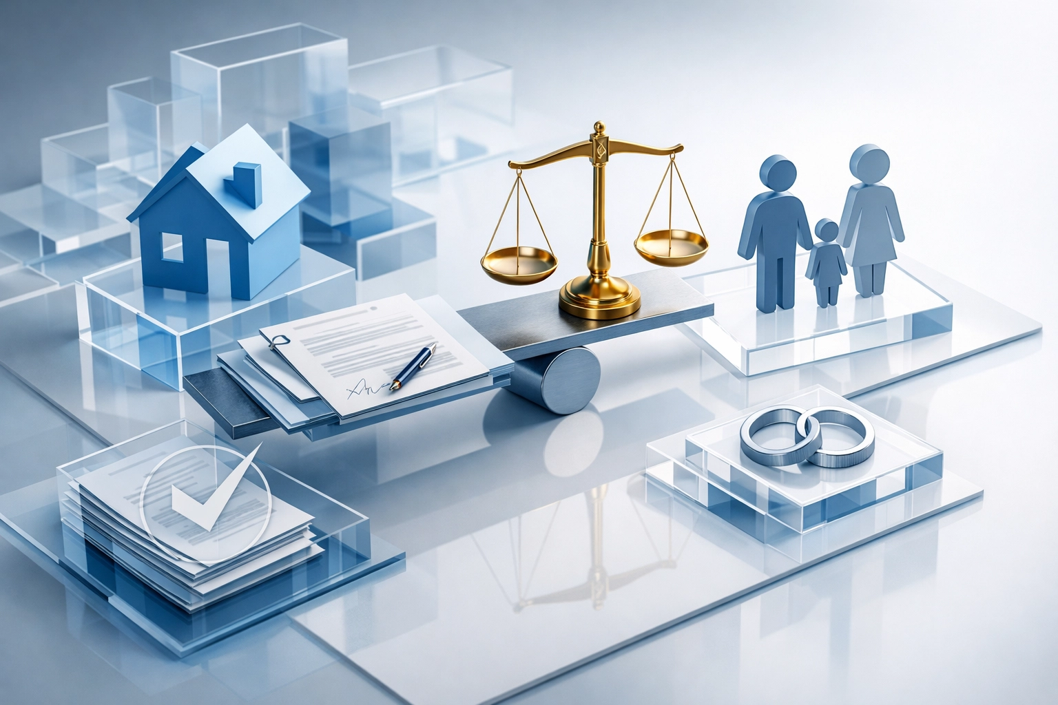 Complex divorce and family law matters organized by experienced attorneys