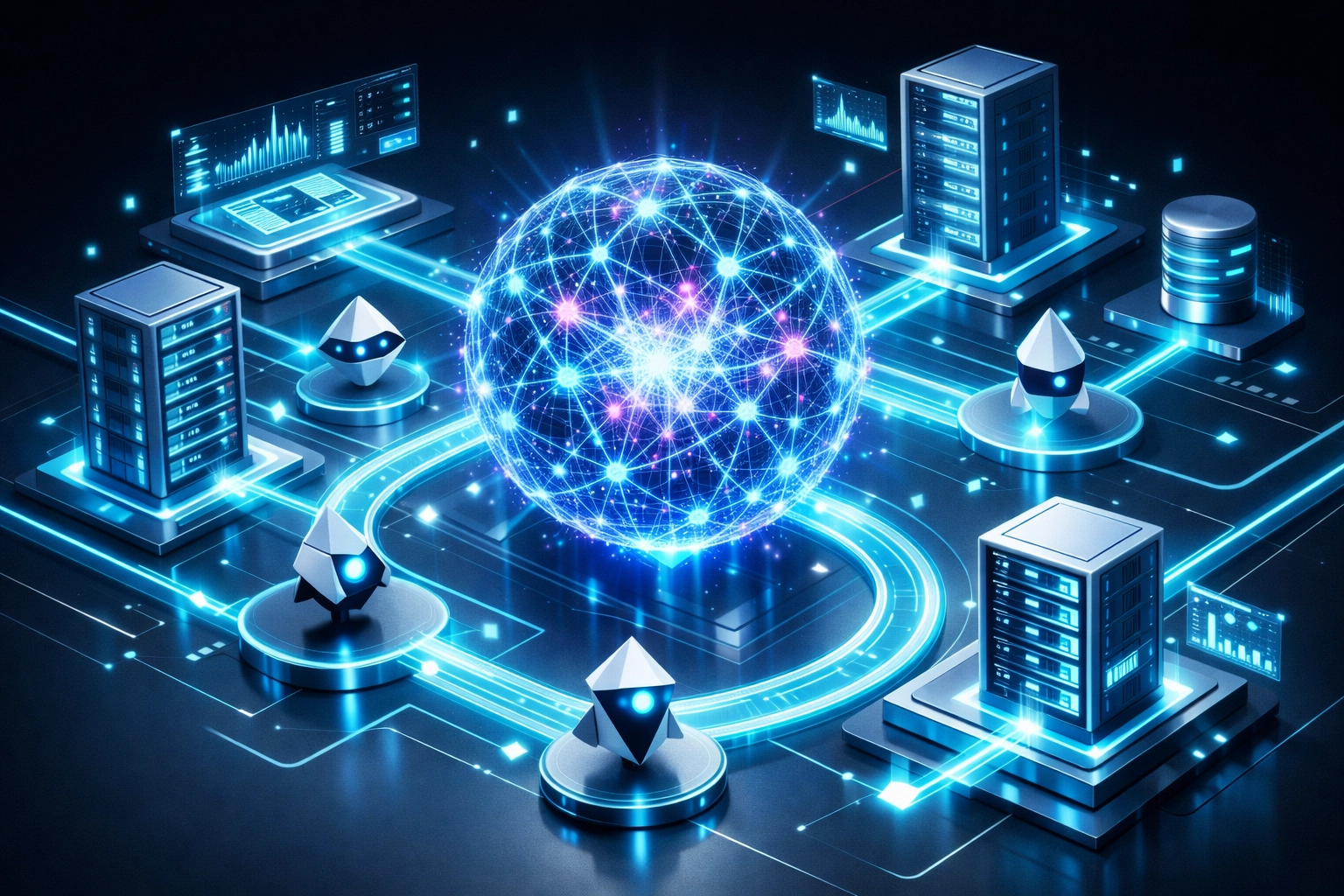 AI-powered ServiceNow ITOM infrastructure with automated discovery and predictive optimization