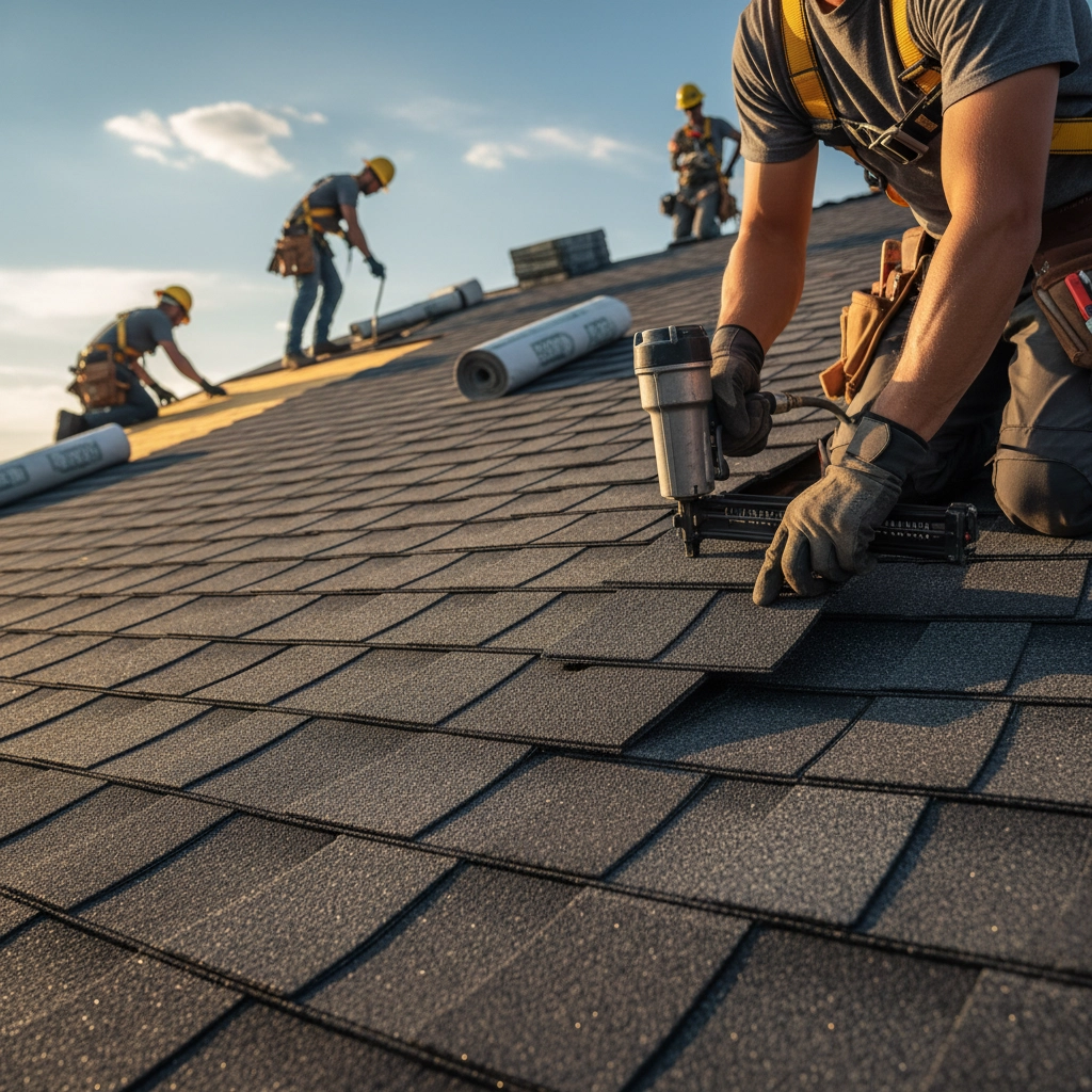 Residential roof repairs