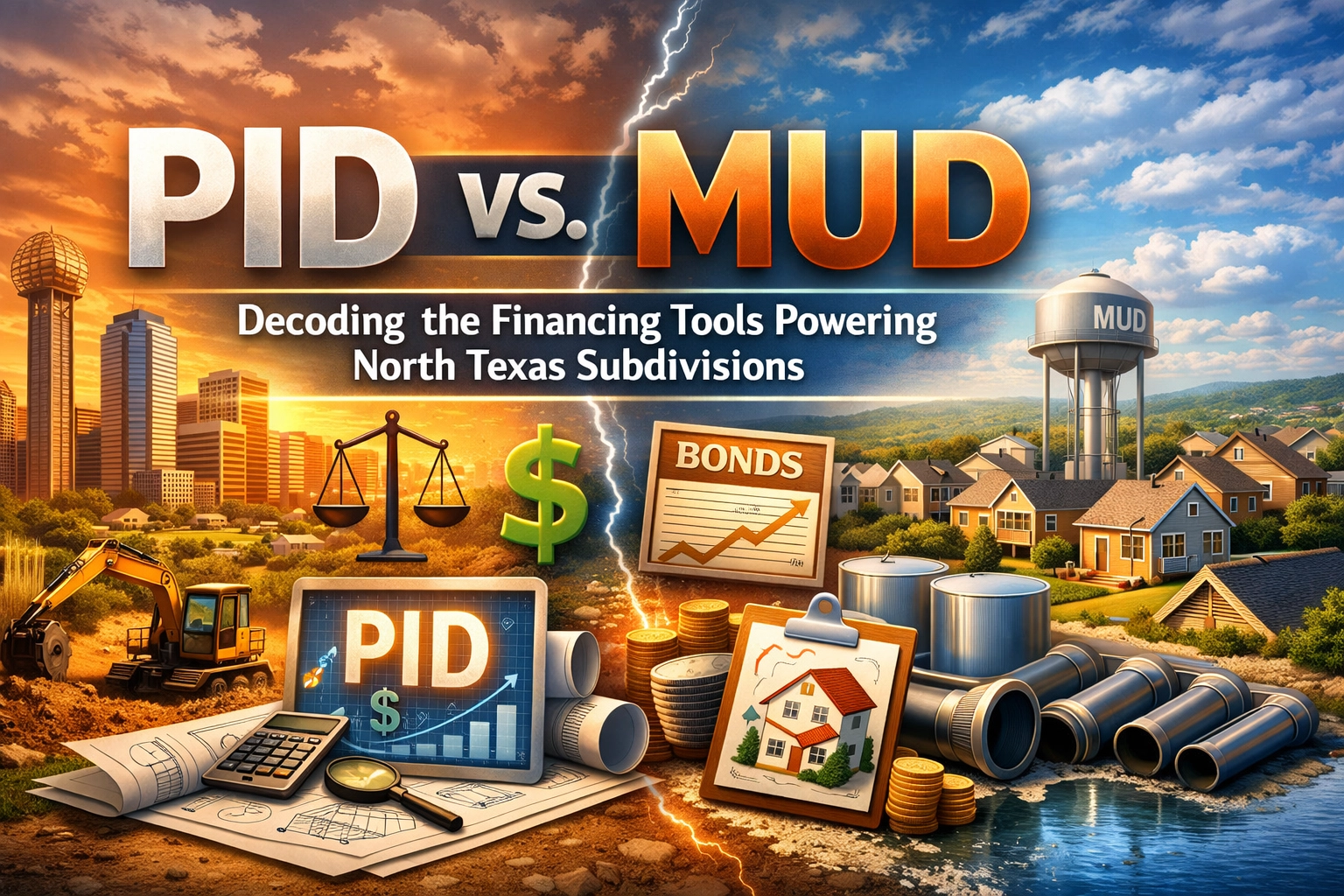 [HERO] PID vs. MUD: Decoding the Financing Tools Powering North Texas Subdivisions