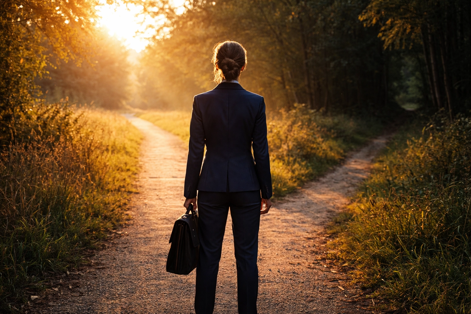 Faith-based leader choosing the path of integrity in ethical AI implementation