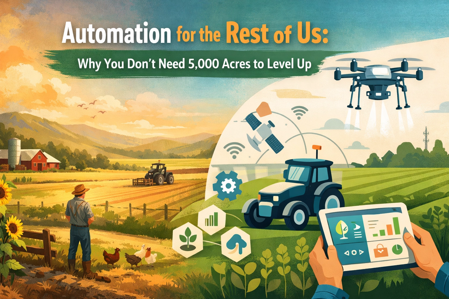 [HERO] Automation for the Rest of Us: Why You Don't Need 5,000 Acres to Level Up