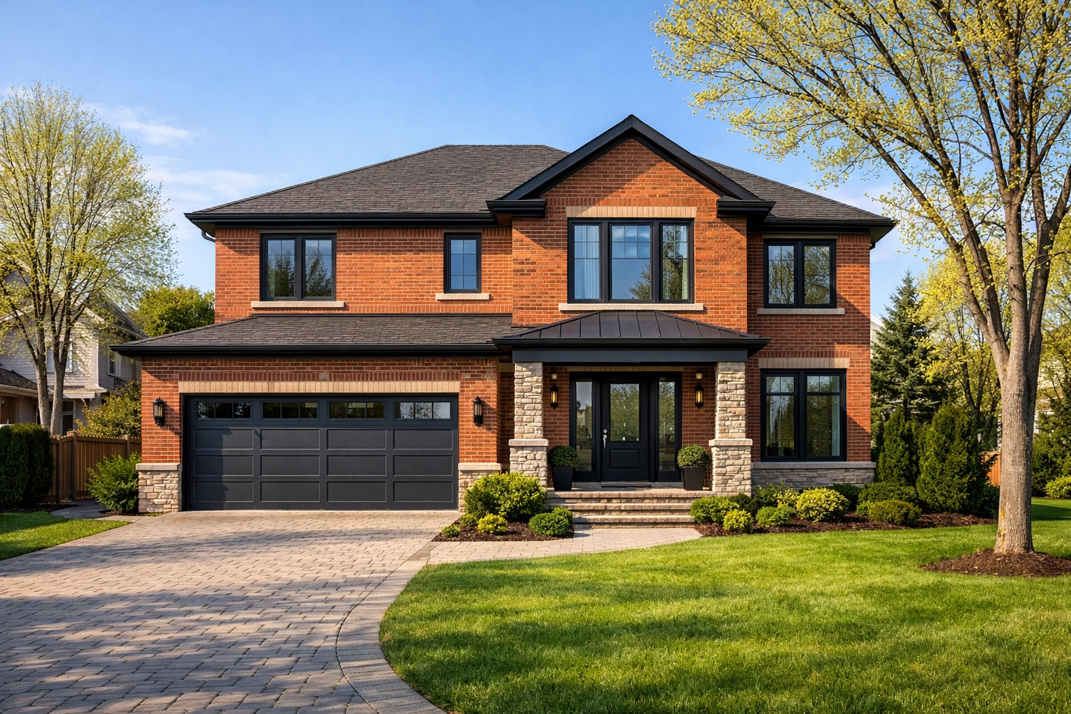 Contemporary detached brick home in Unionville Markham representing high-end suburban real estate investment.