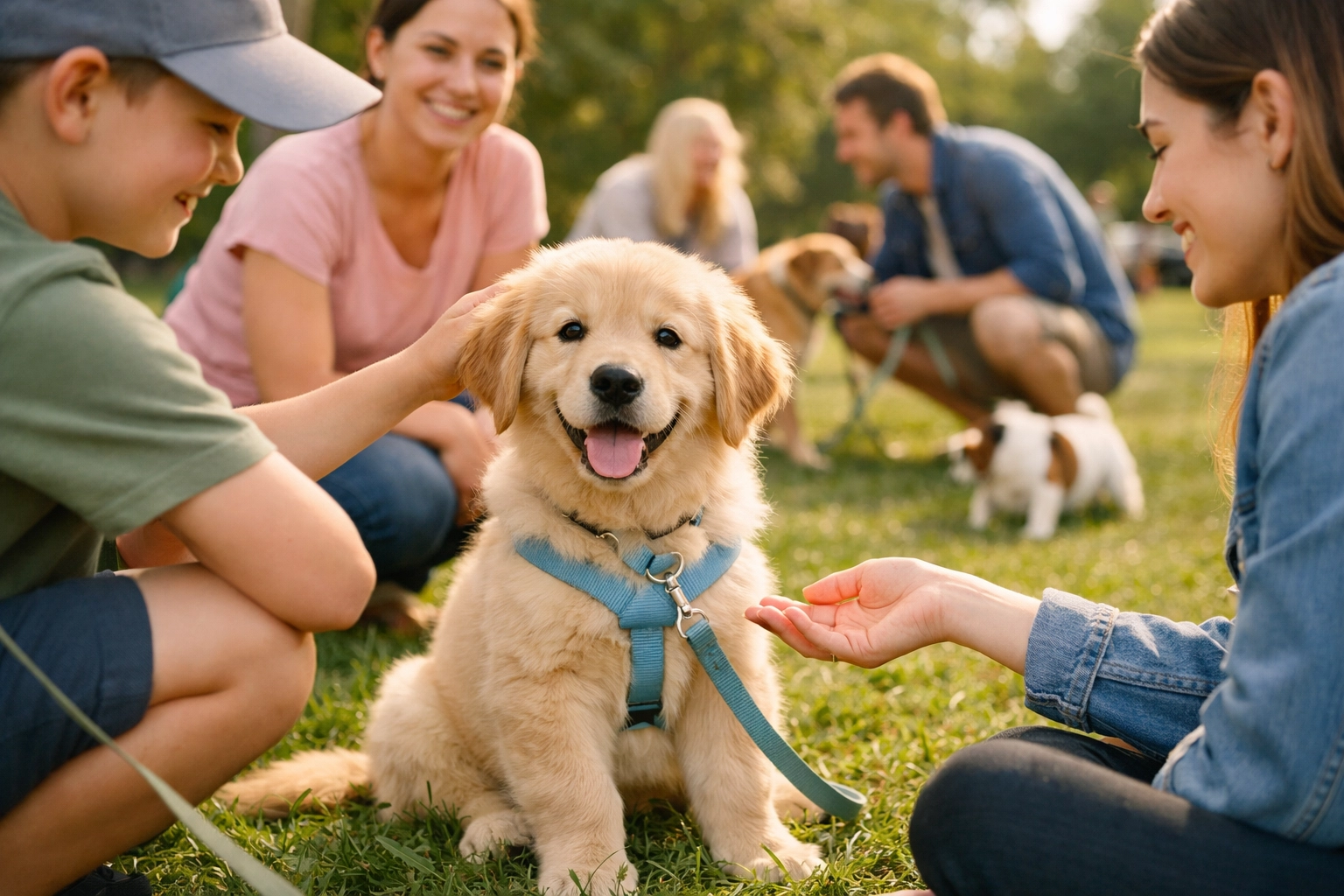 [HERO] The Science of Socialization: Building Confidence in Your Golden Retriever Puppy