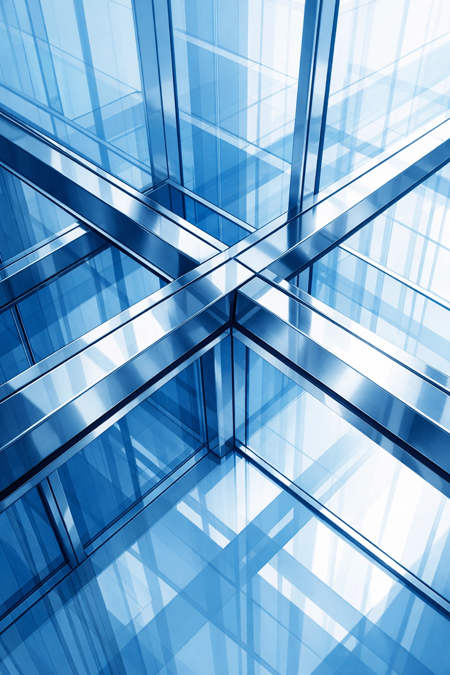 Interlocking skyscraper framework symbolizing the strong financial foundations built by a small business accountant.