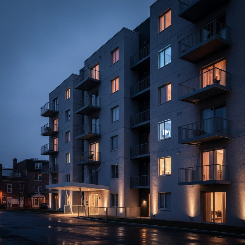 Modern Ohio apartments with legal compliance signage - understanding SB 237 enhanced penalties Modern Ohio apartments with legal compliance signage - understanding SB 237 enhanced penalties