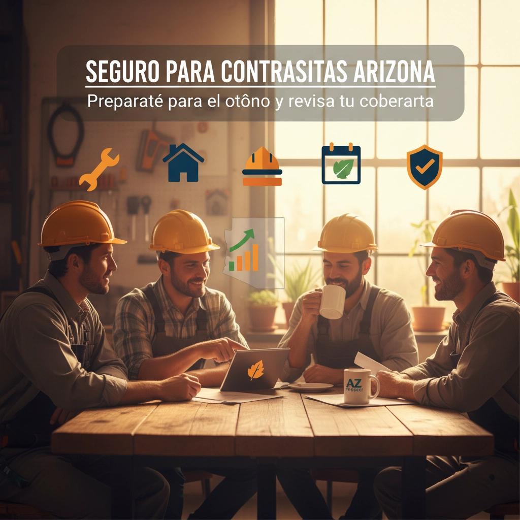 seguro para contratistas arizona - contratista en otoño en Arizona