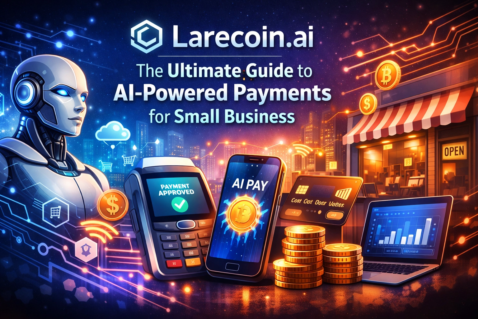 [HERO] Larecoin.ai: The Ultimate Guide to AI-Powered Payments for Small Business