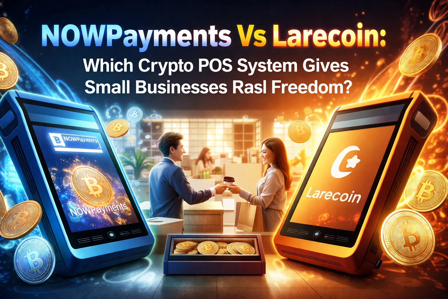 [HERO] NOWPayments Vs Larecoin: Which Crypto POS System Gives Small Businesses Real Freedom?
