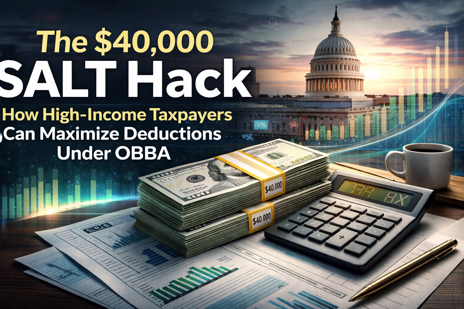 [HERO] The $40,000 SALT Hack: How High-Income Taxpayers Can Maximize Deductions Under OBBBA