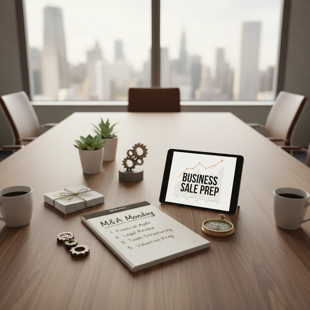 M&A Monday: How to Kickstart Business Sale Prep: Your First Five Steps | Decipher Your Value