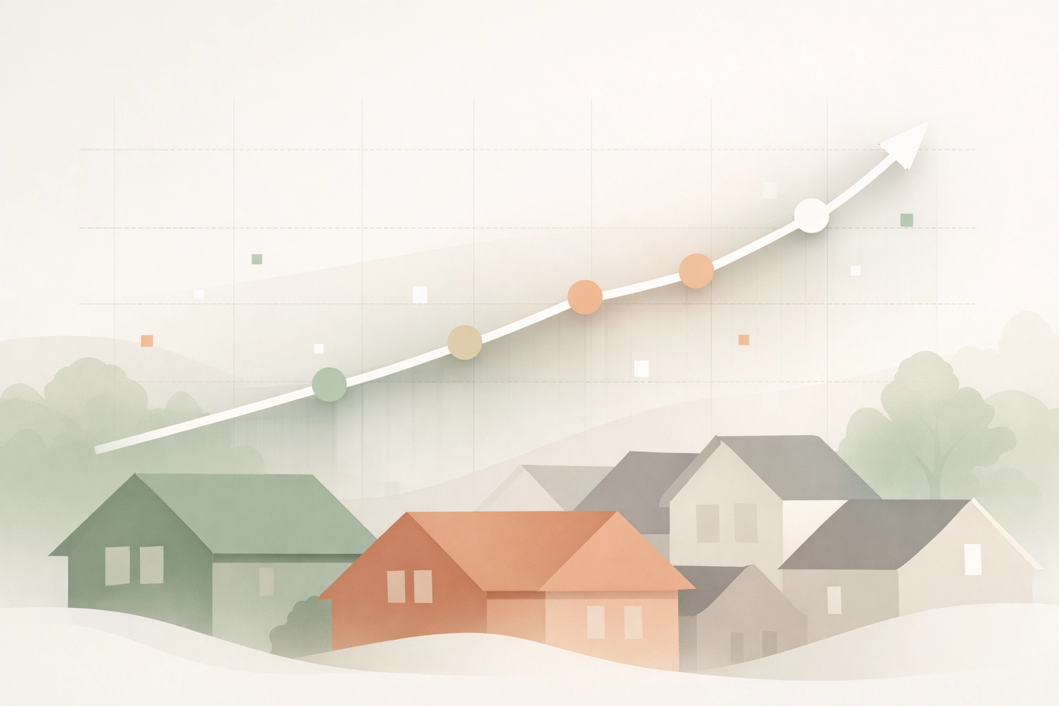 Spokane housing market data showing price trends and inventory levels