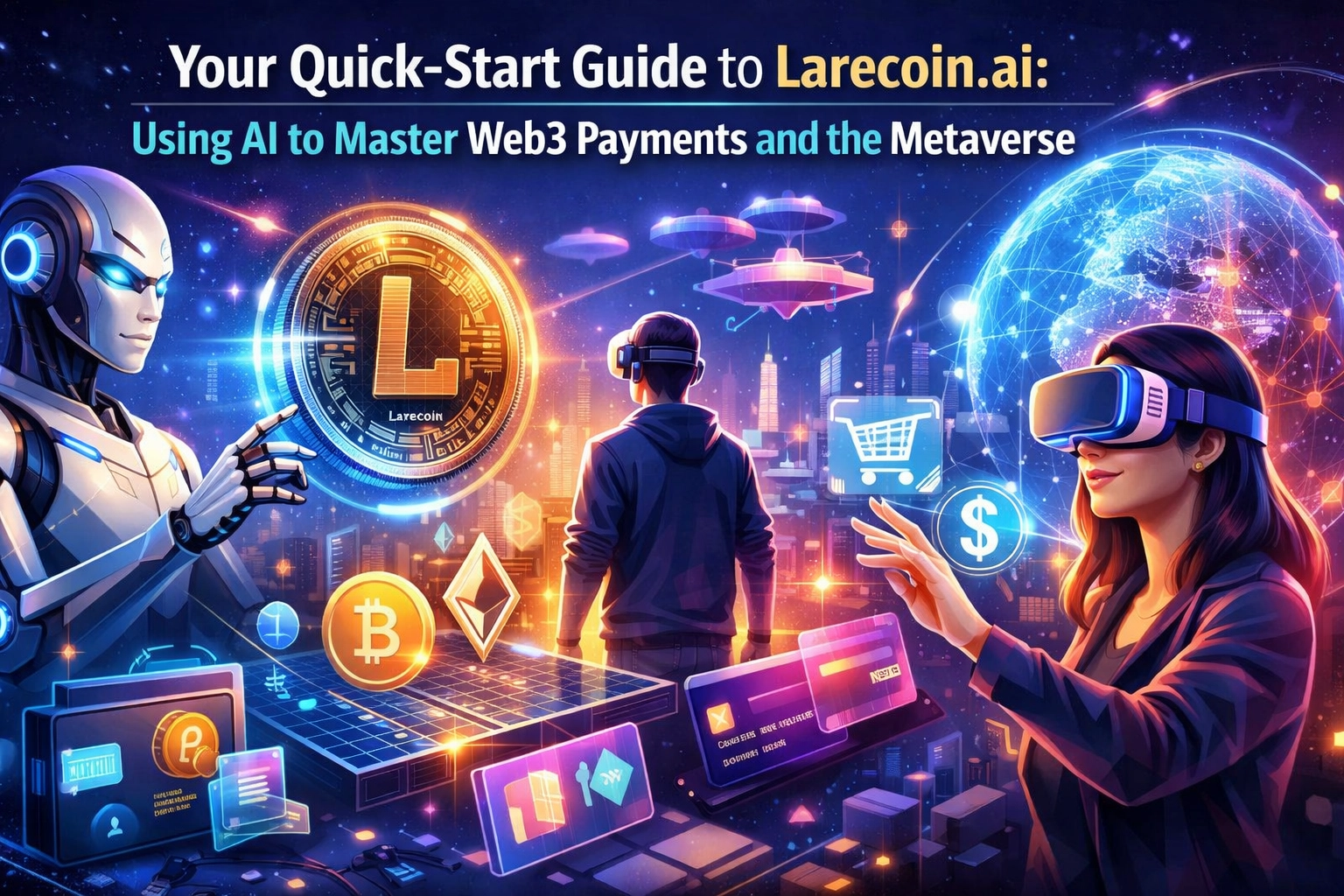 [HERO] Your Quick-Start Guide to Larecoin.ai: Using AI to Master Web3 Payments and the Metaverse