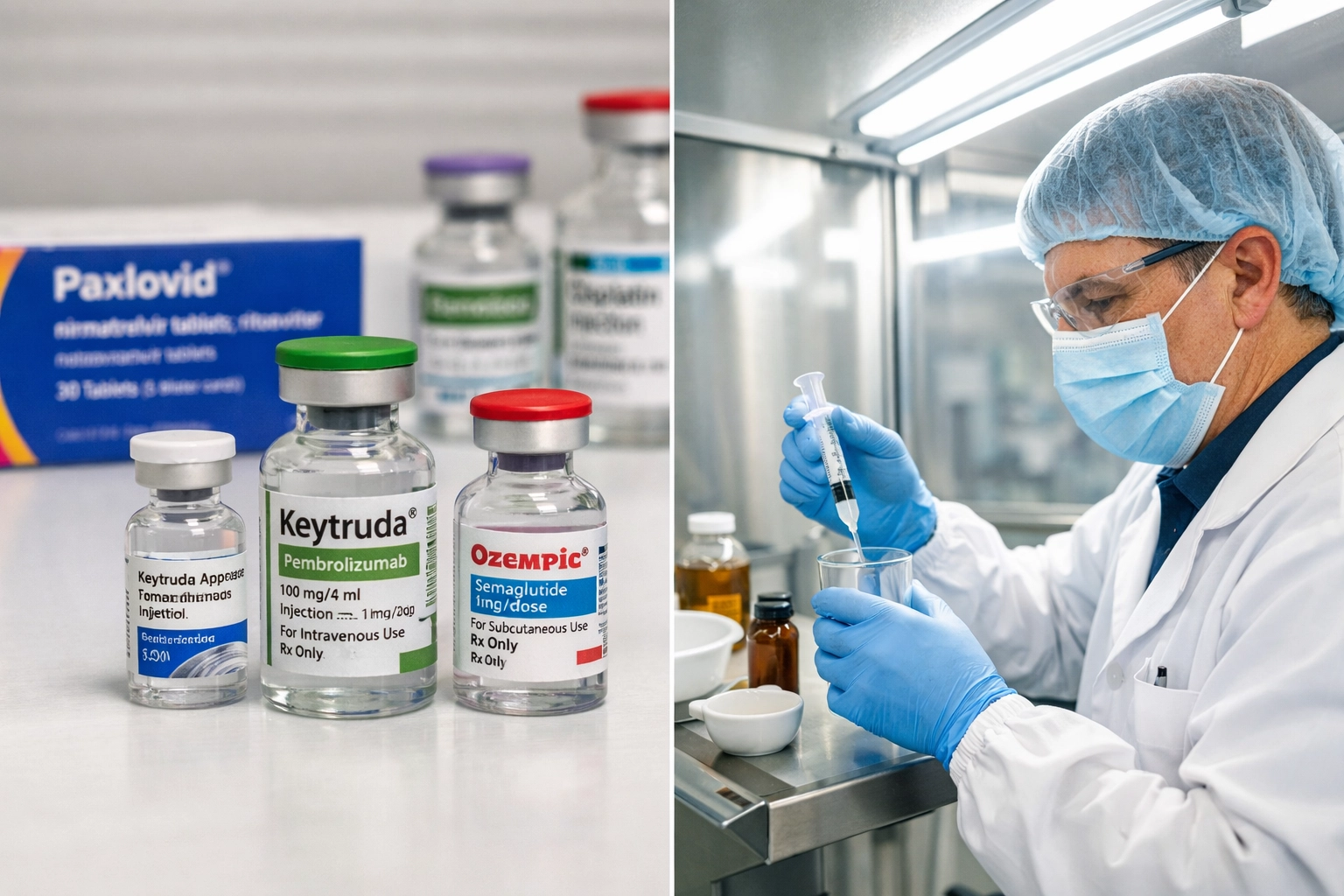 Comparison of FDA-approved tirzepatide and compounded medication preparation