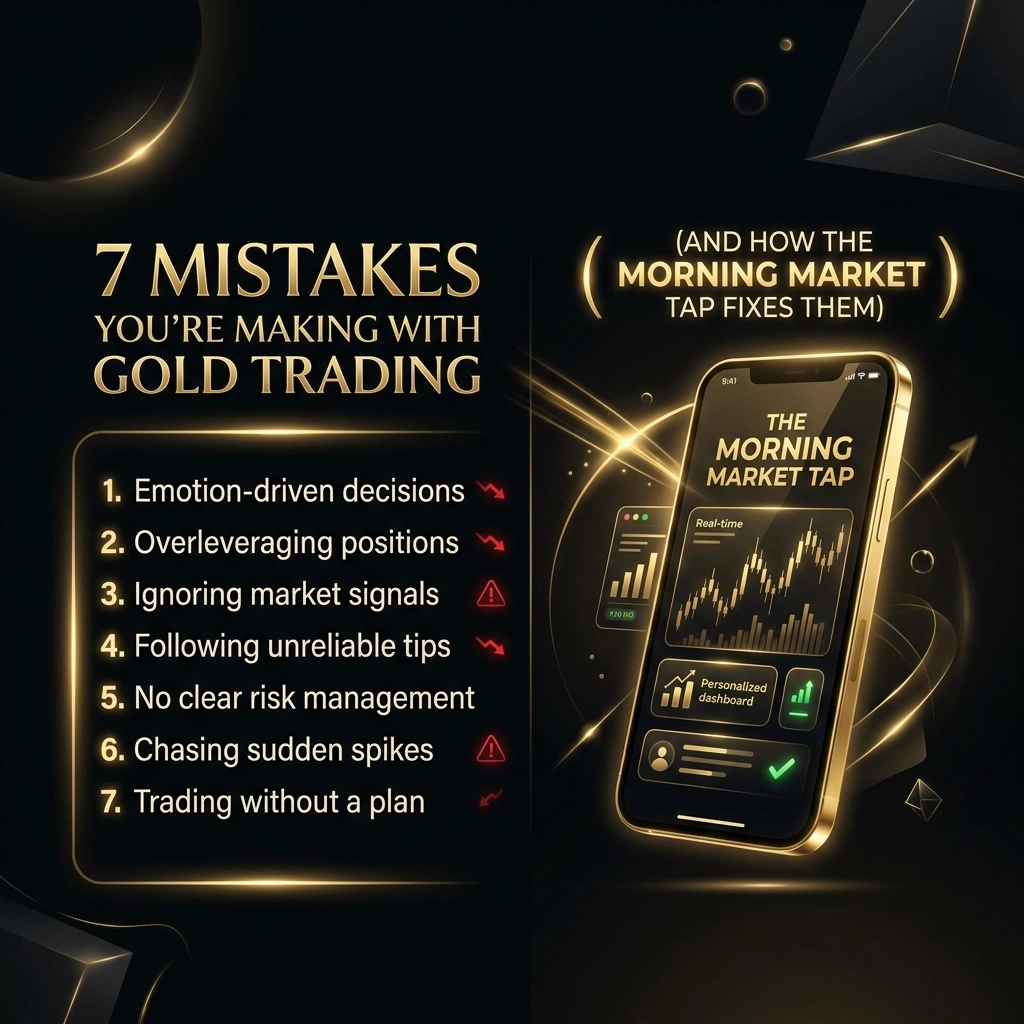 [HERO] 7 Mistakes You’re Making with Gold Trading (and How The Morning Market Tap Fixes Them)