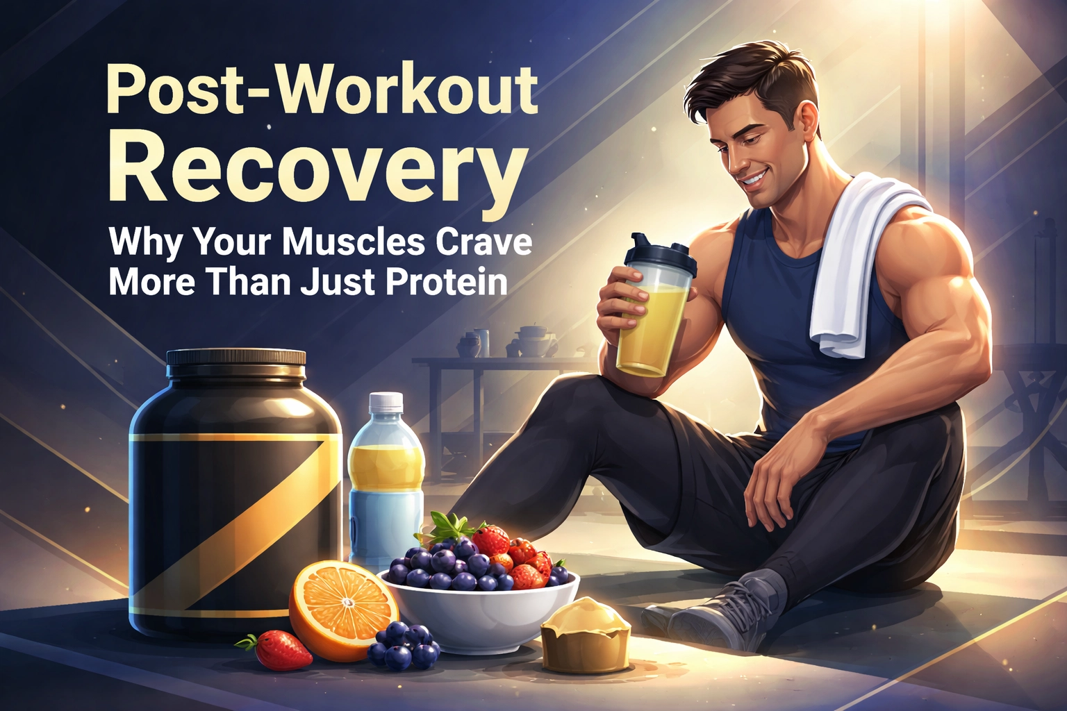[HERO] Post-Workout Recovery: Why Your Muscles Crave More Than Just Protein