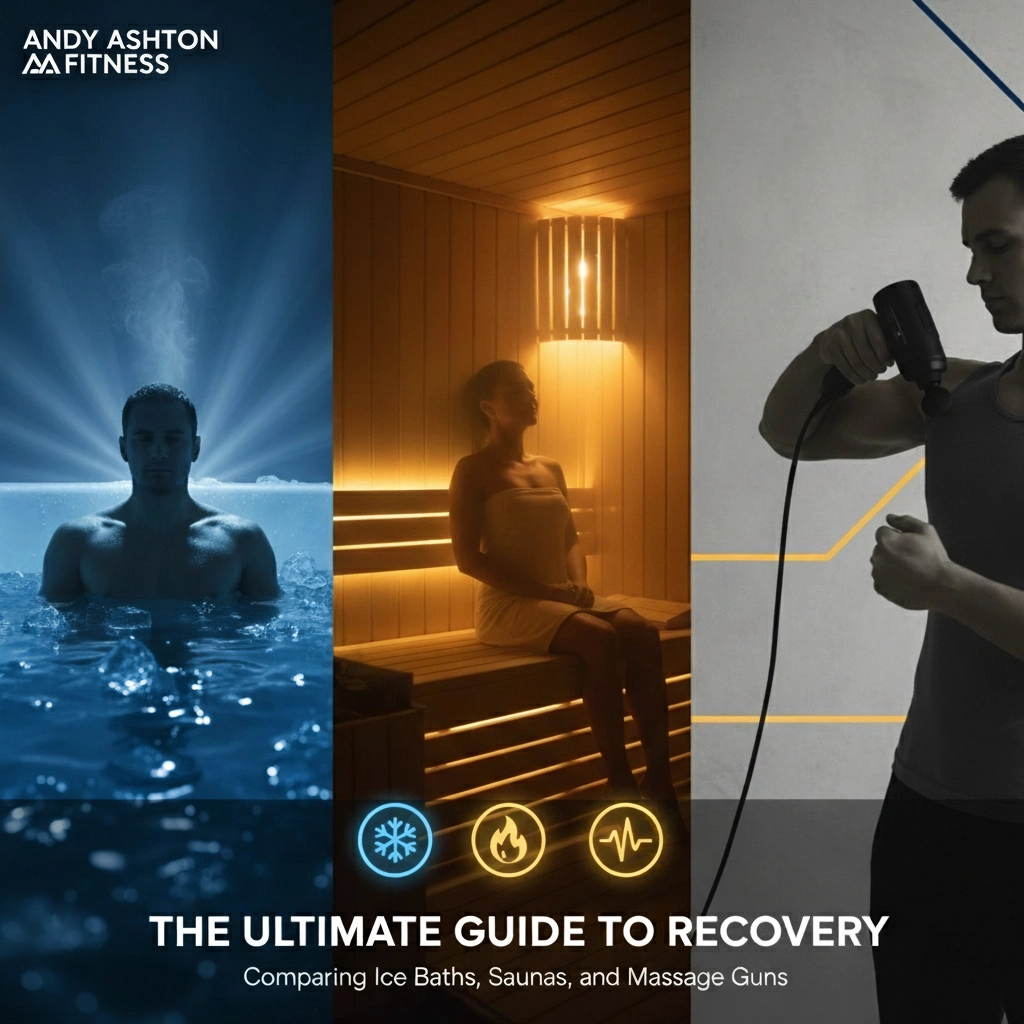 The Ultimate Guide to Recovery: Comparing Ice Baths, Saunas, and Massage Guns