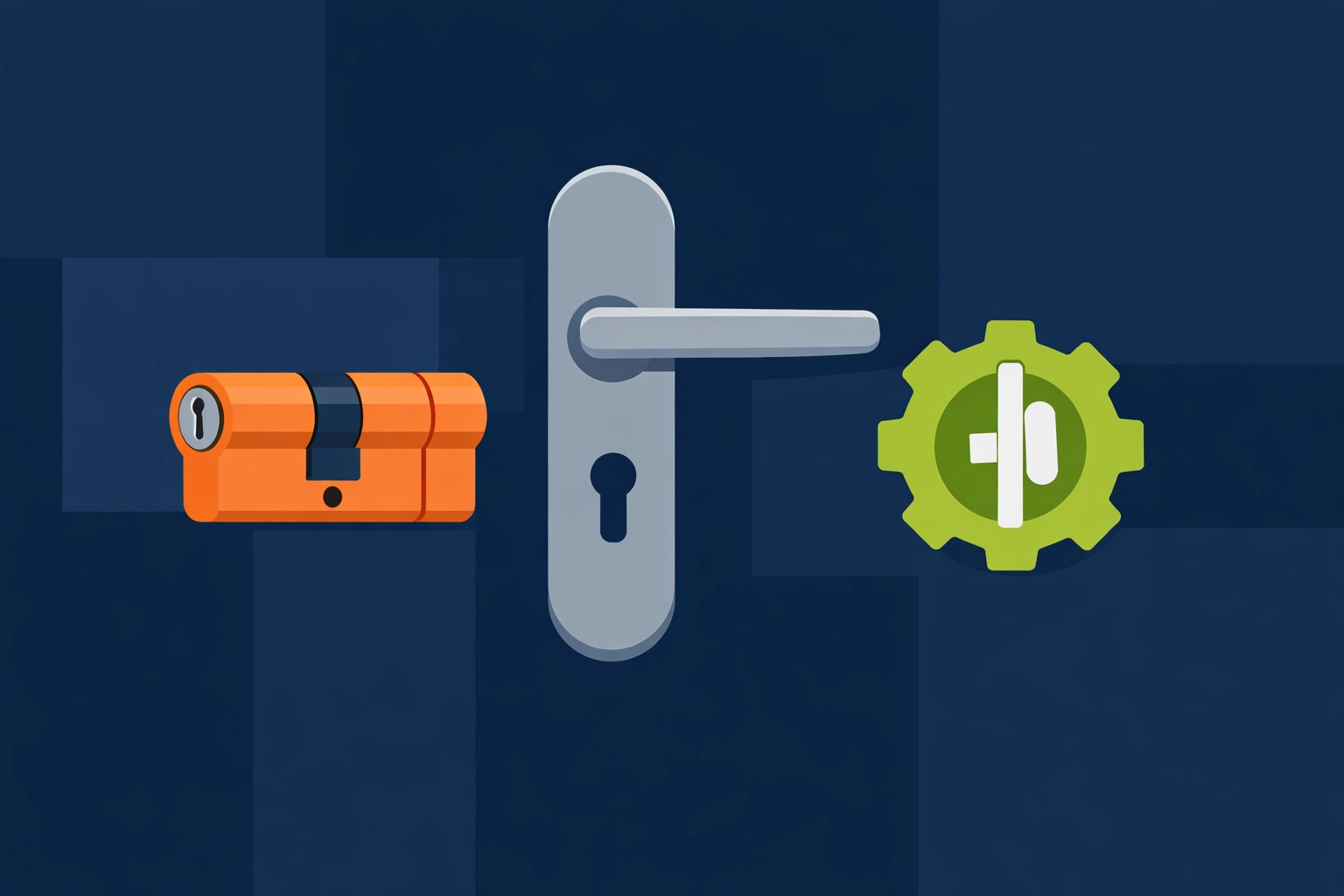 High-security anti-snap lock cylinder and uPVC door hardware installed by locksmiths in Bristol.