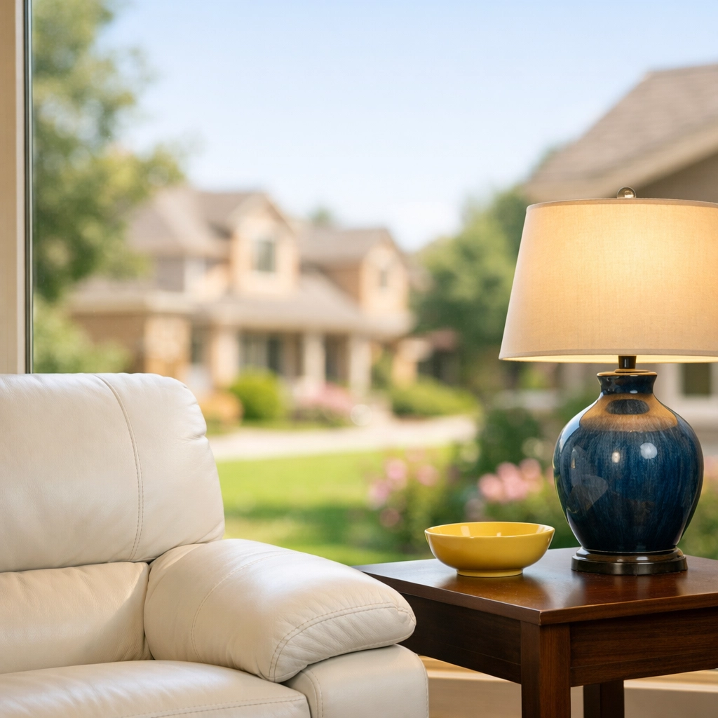 Meticulously cleaned luxury home interior provided by professional Worcester cleaners.