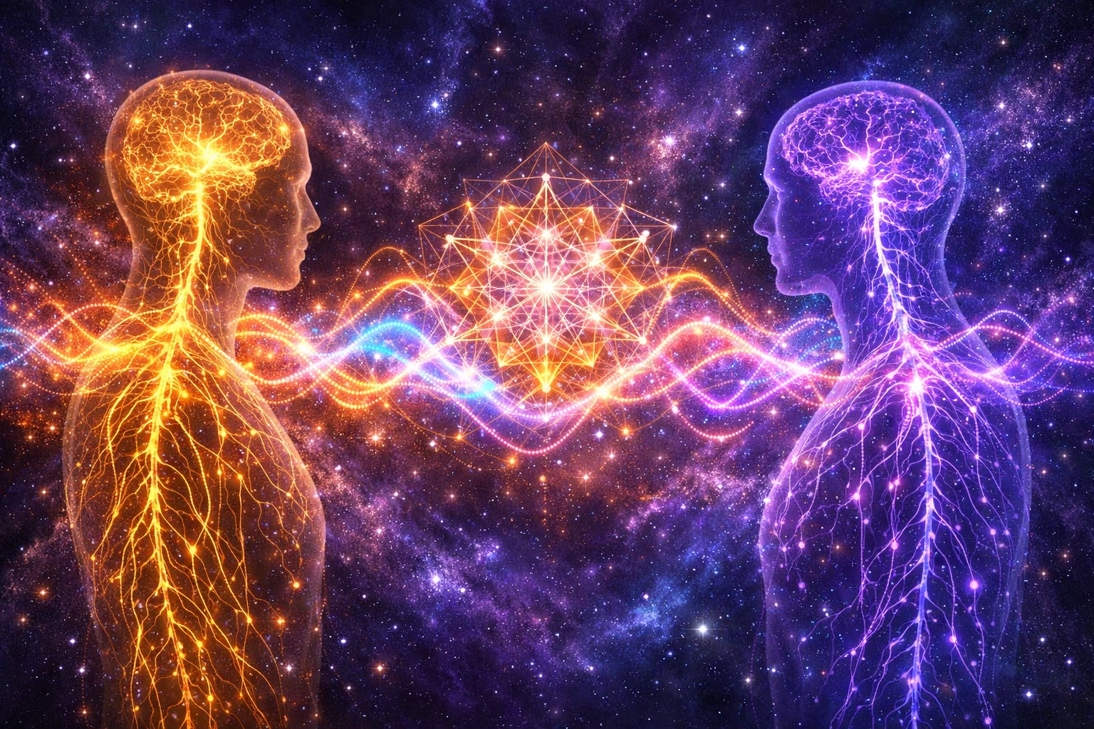 Visualization of neural attunement and co-regulation between parent and child to improve relationships.