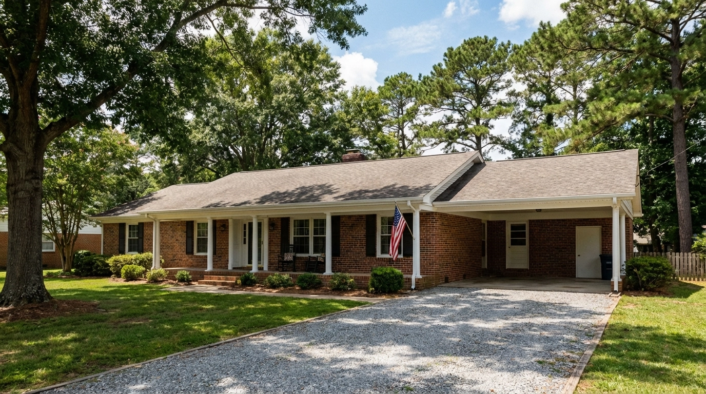 Chesapeake ranch-style single-story home