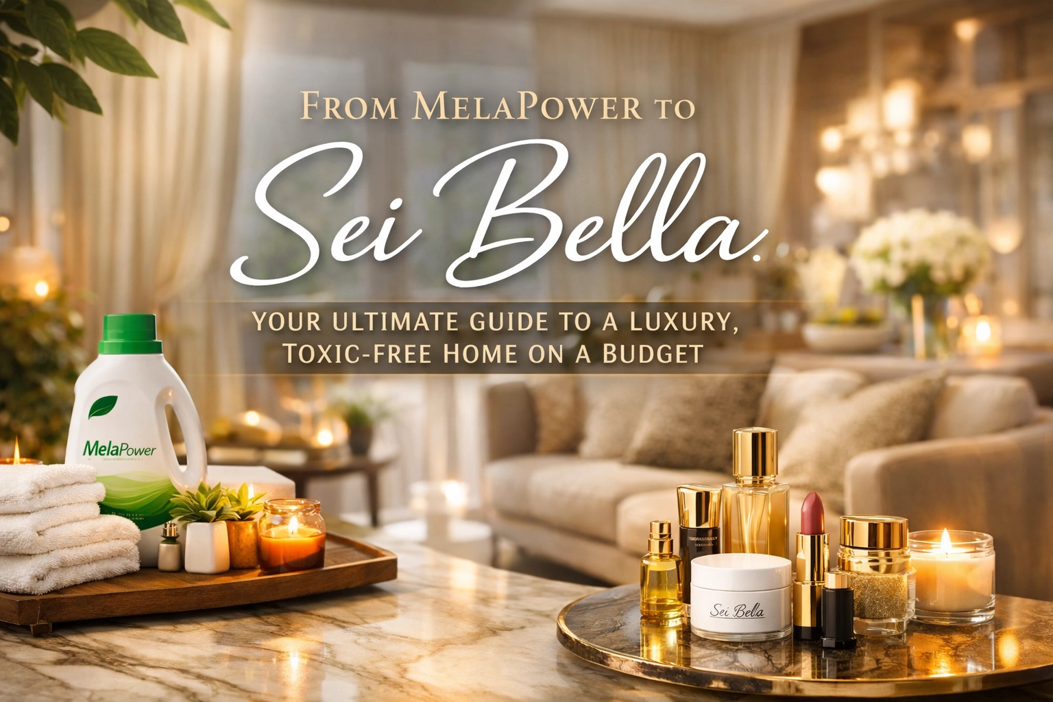 [HERO] From MelaPower to Sei Bella: Your Ultimate Guide to a Luxury, Toxic-Free Home on a Budget