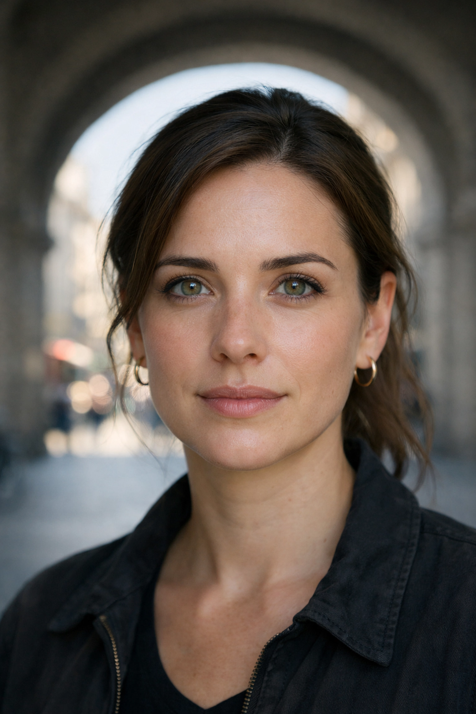 Soft portrait photography lighting techniques using open shade to eliminate harsh shadows.