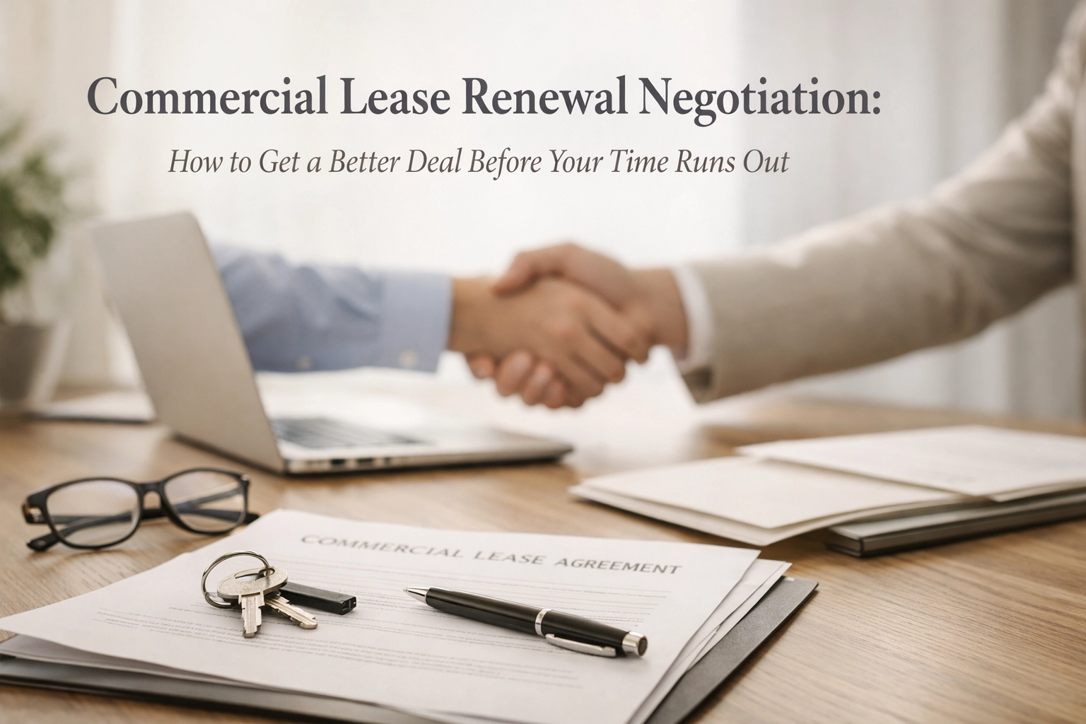 [HERO] Commercial Lease Renewal Negotiation: How to Get a Better Deal Before Your Time Runs Out