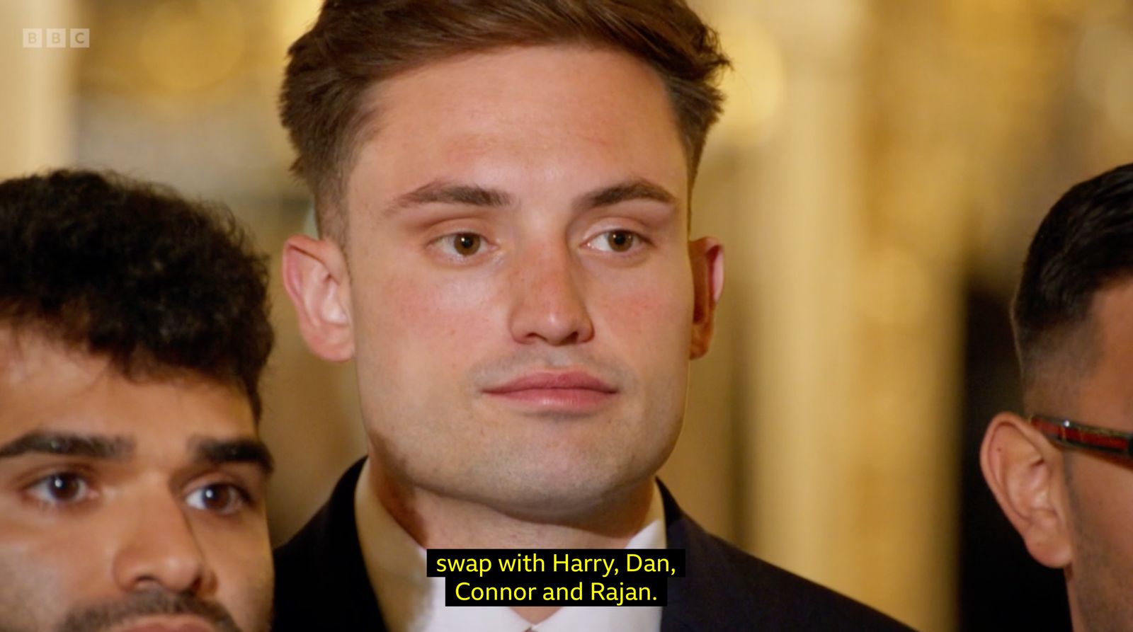 Harry Close-up: a candid shot of Harry Clough from The Apprentice.