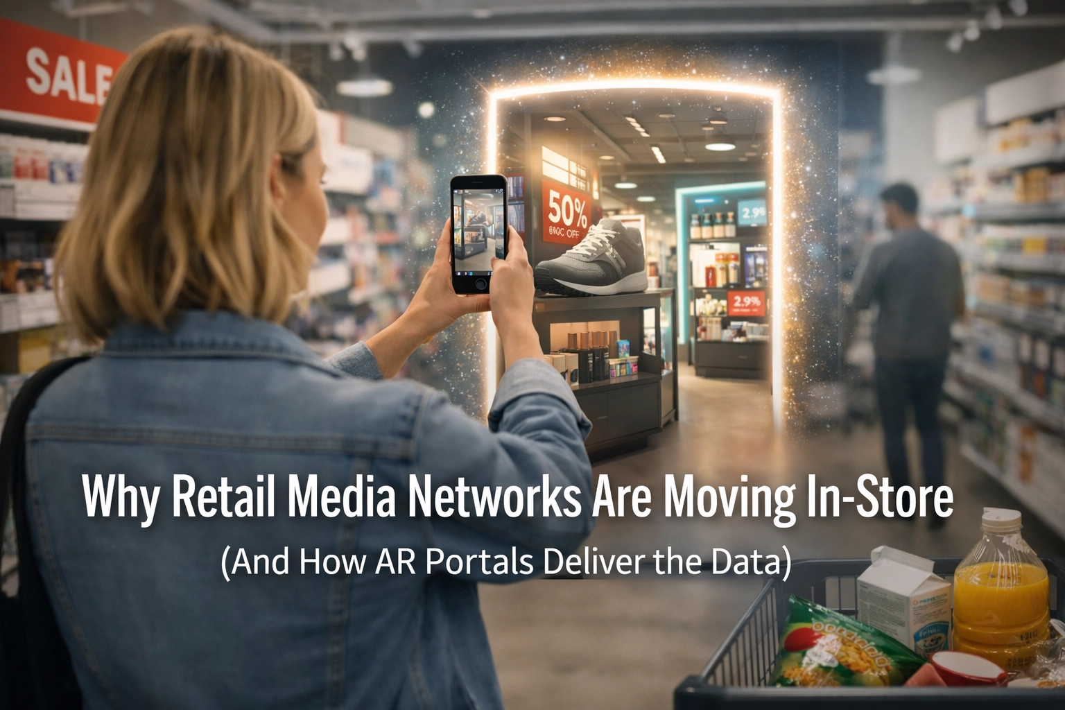 [HERO] Why Retail Media Networks Are Moving In-Store (And How AR Portals Deliver the Data)