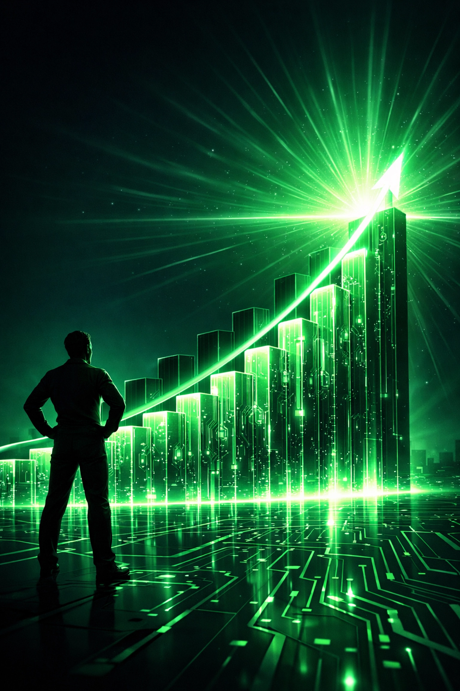 Umsatzsteigerung und Markterfolg durch intelligente Automatisierung und KI im Vertrieb.