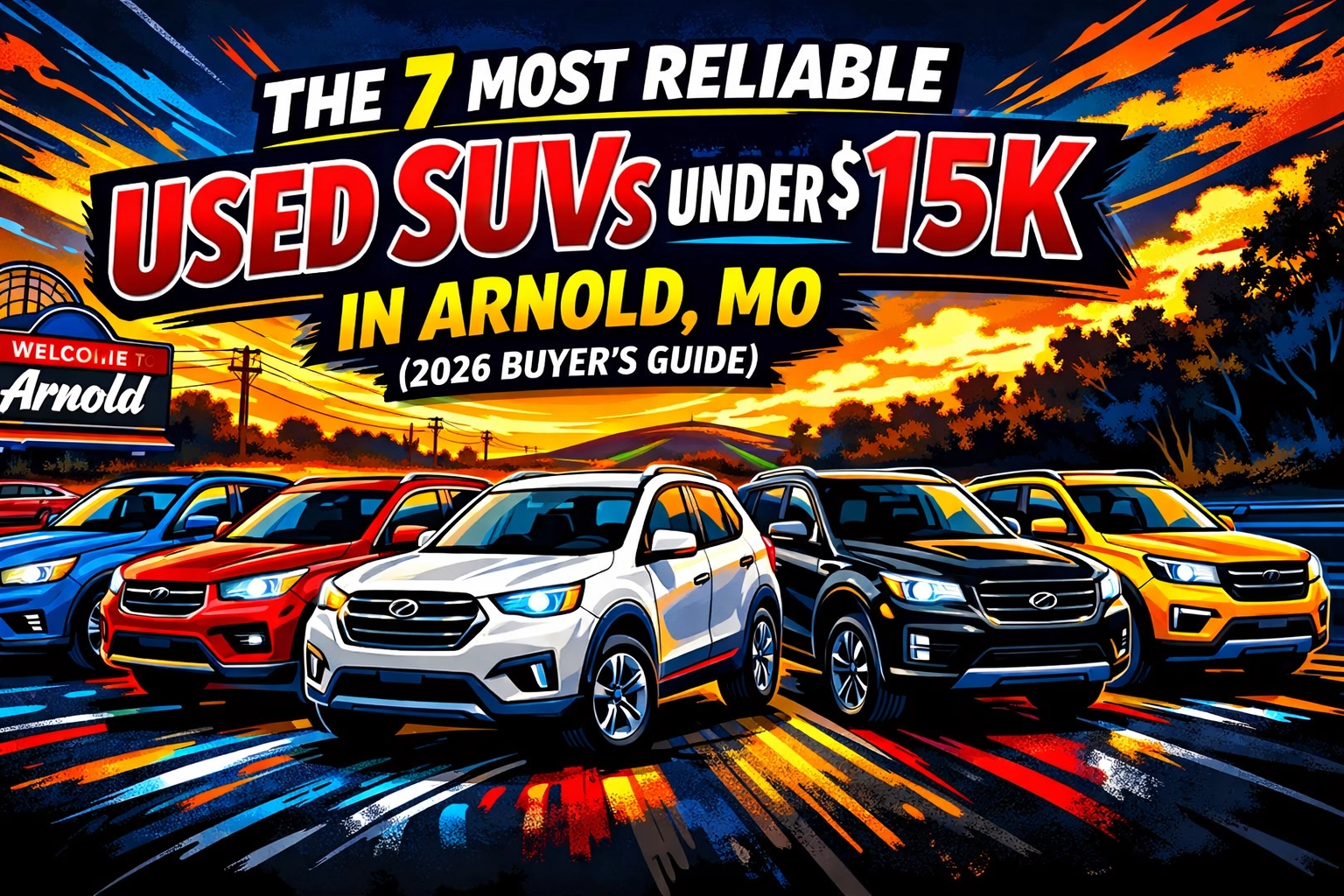 The 7 Most Reliable Used SUVs Under $15K in Arnold, MO (2026 Buyer's Guide)