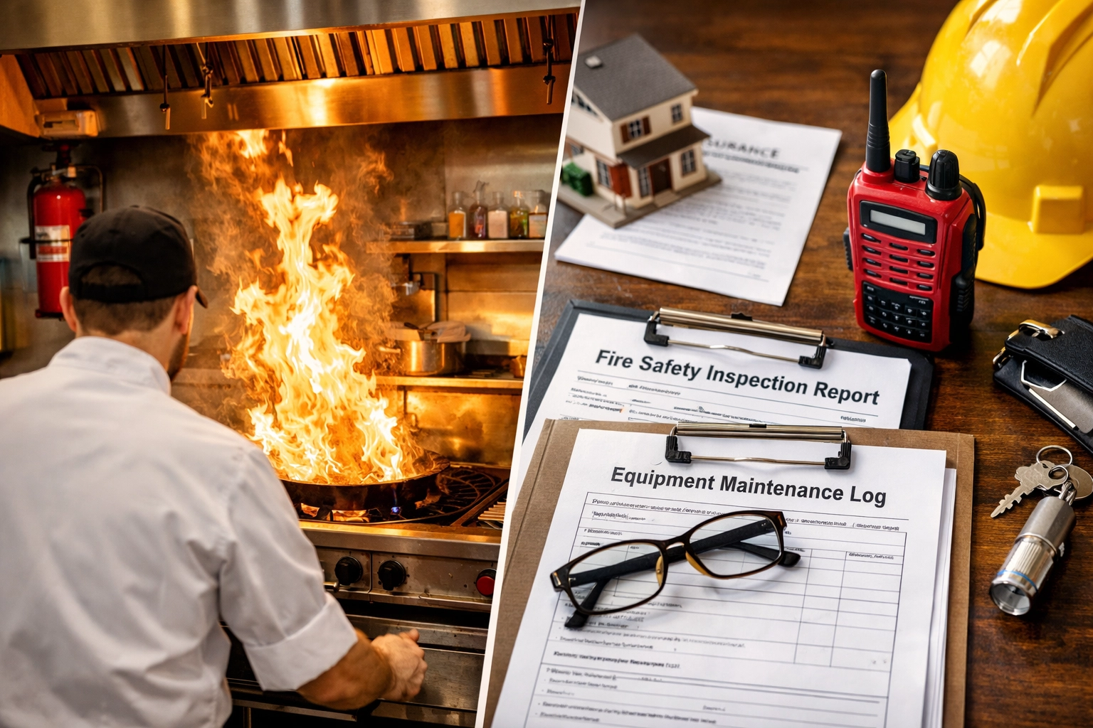 [HERO] Restaurant Fire Safety: How Proper Documentation Affects Your Property Coverage Eligibility